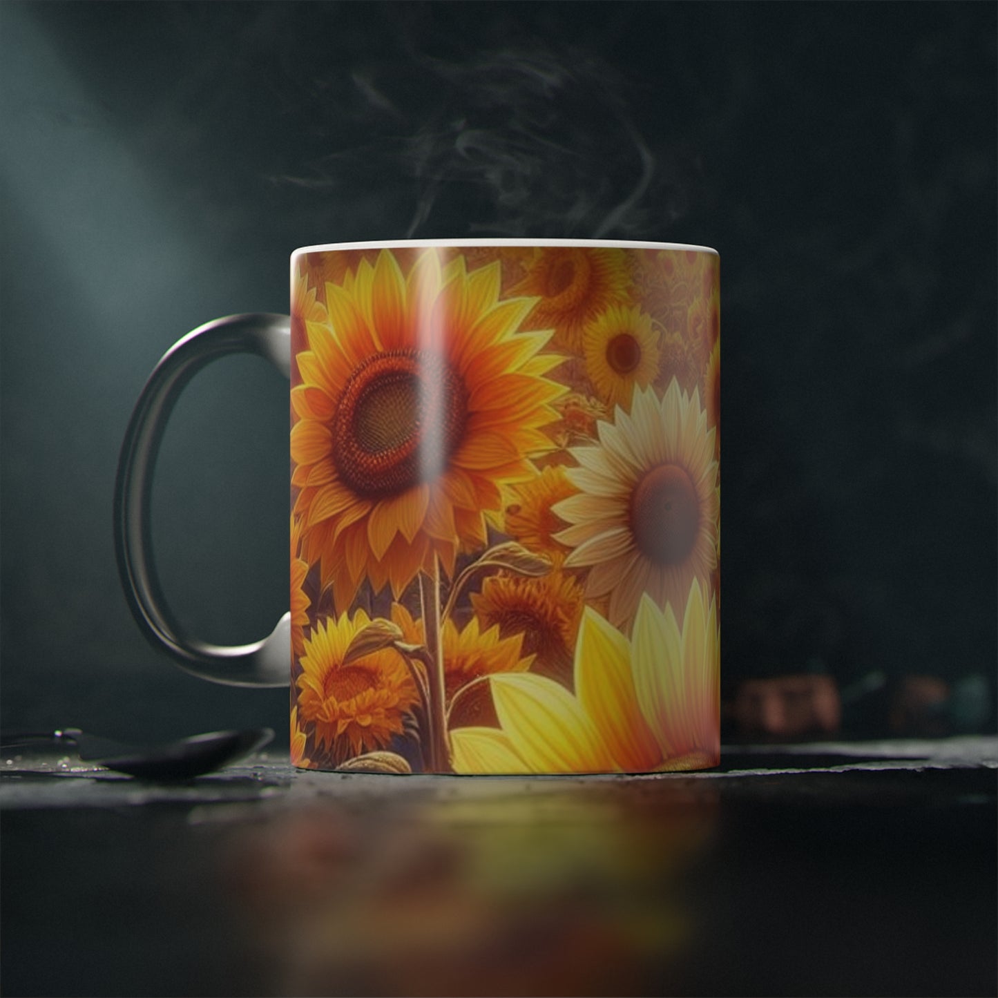 Sunflowers Magic Mug