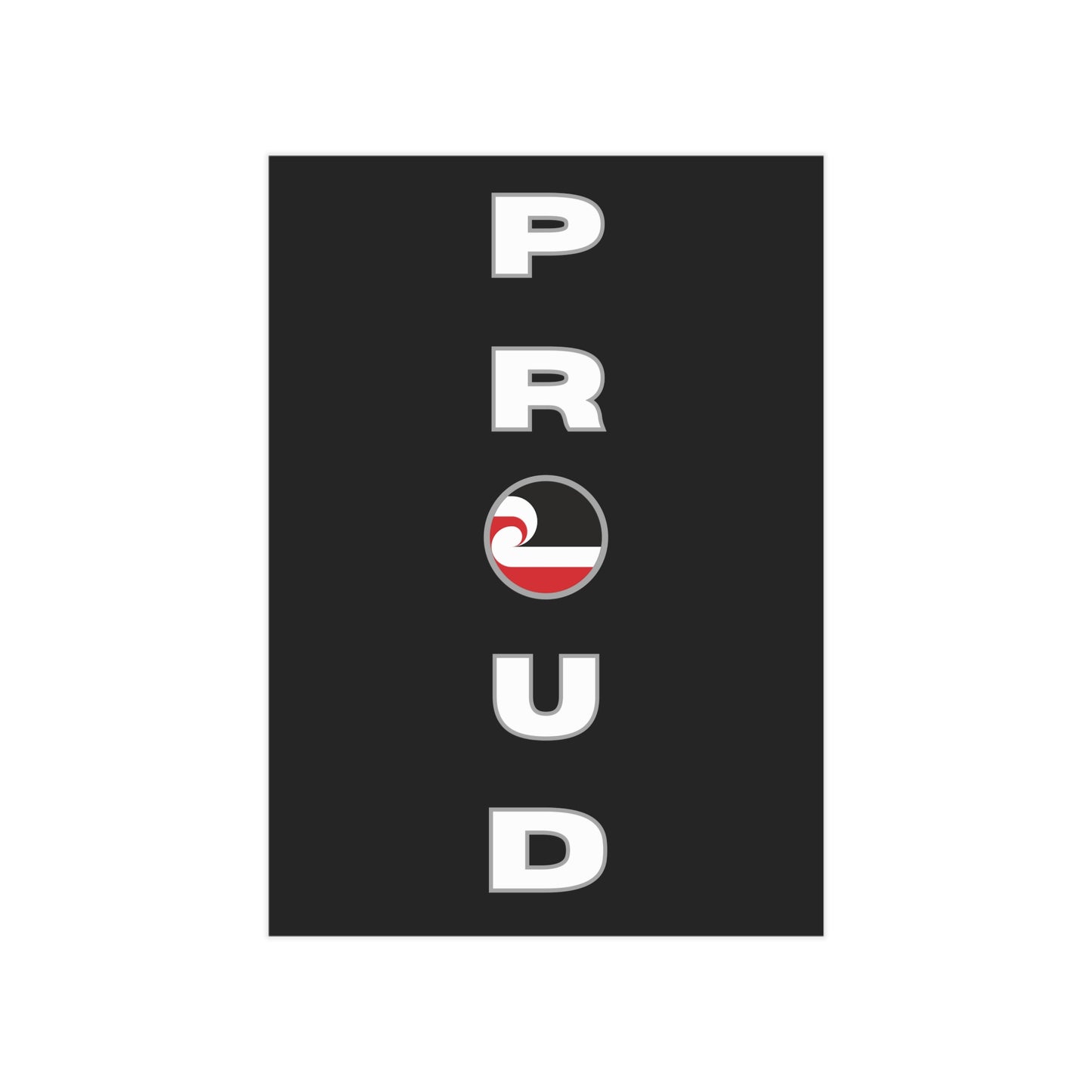 PROUD Unframed Prints - black