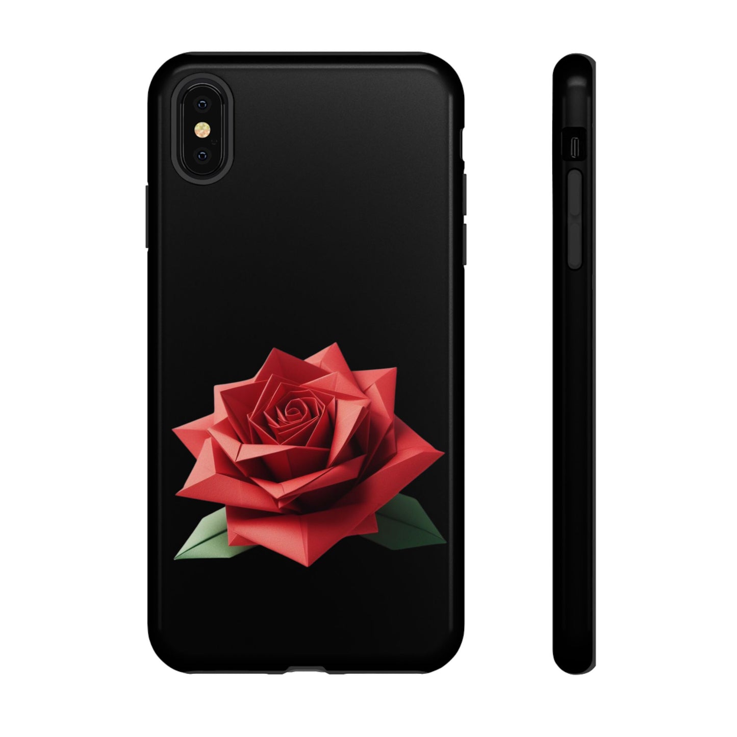 Origami Red Rose Tough Cases iPhone/Google/Samsung