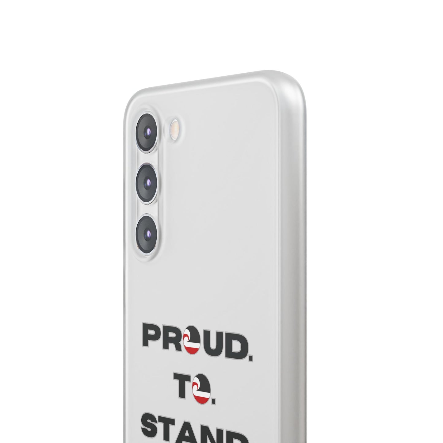 Proud. To. Stand. With. Māori. Flexi Cases - iPhone/Samsung Galaxy