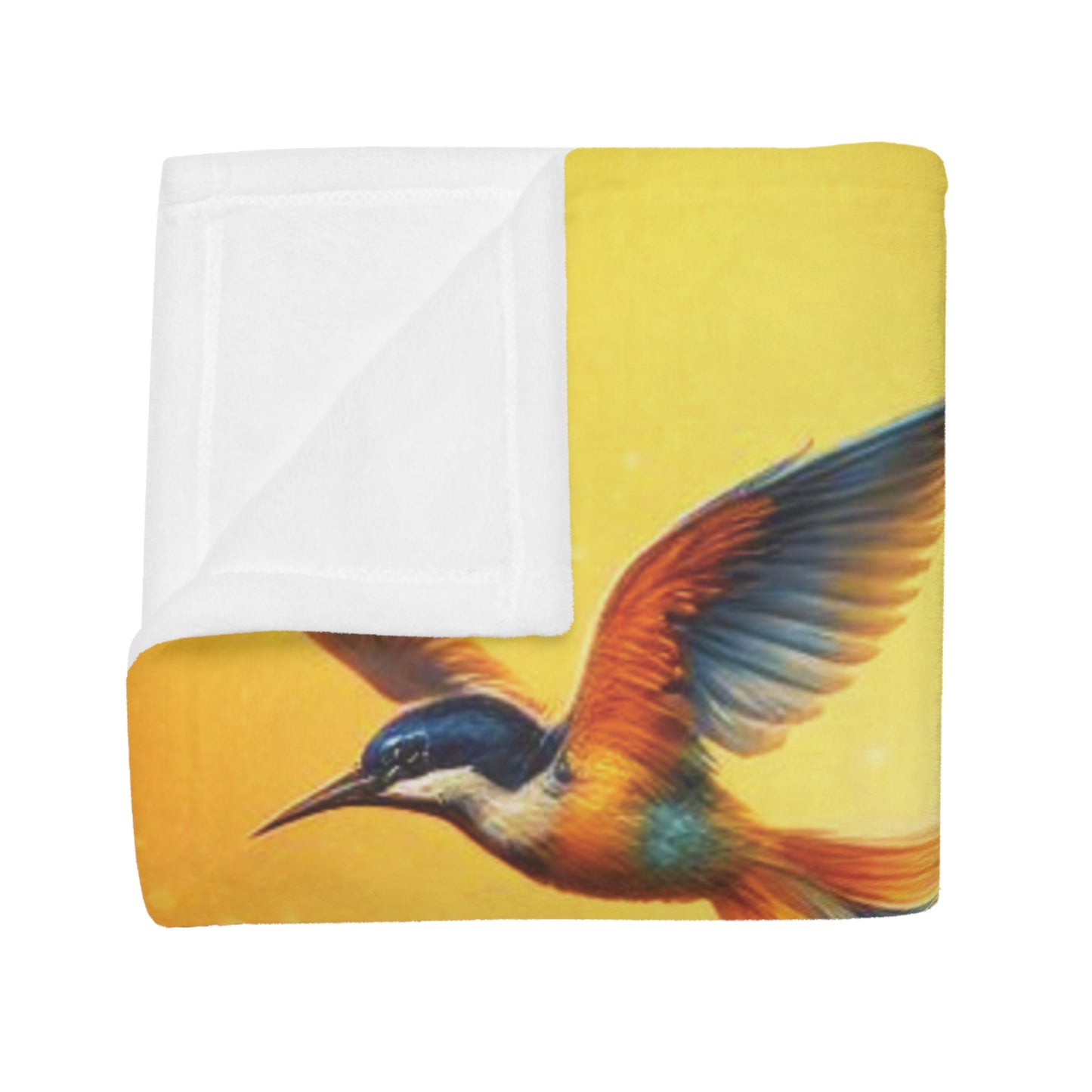 Birds of Paradise Plush Fleece Blanket