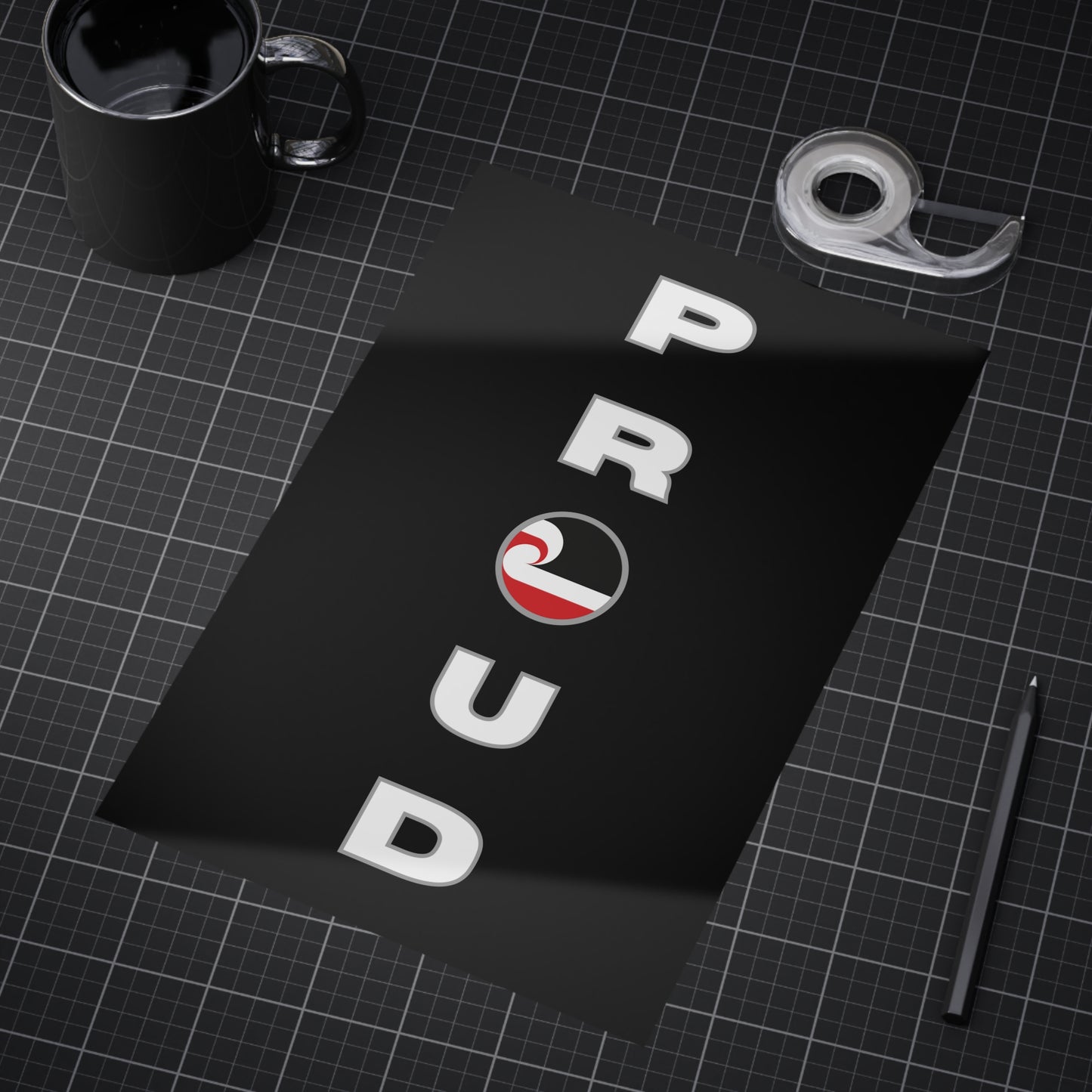 PROUD Unframed Prints - black