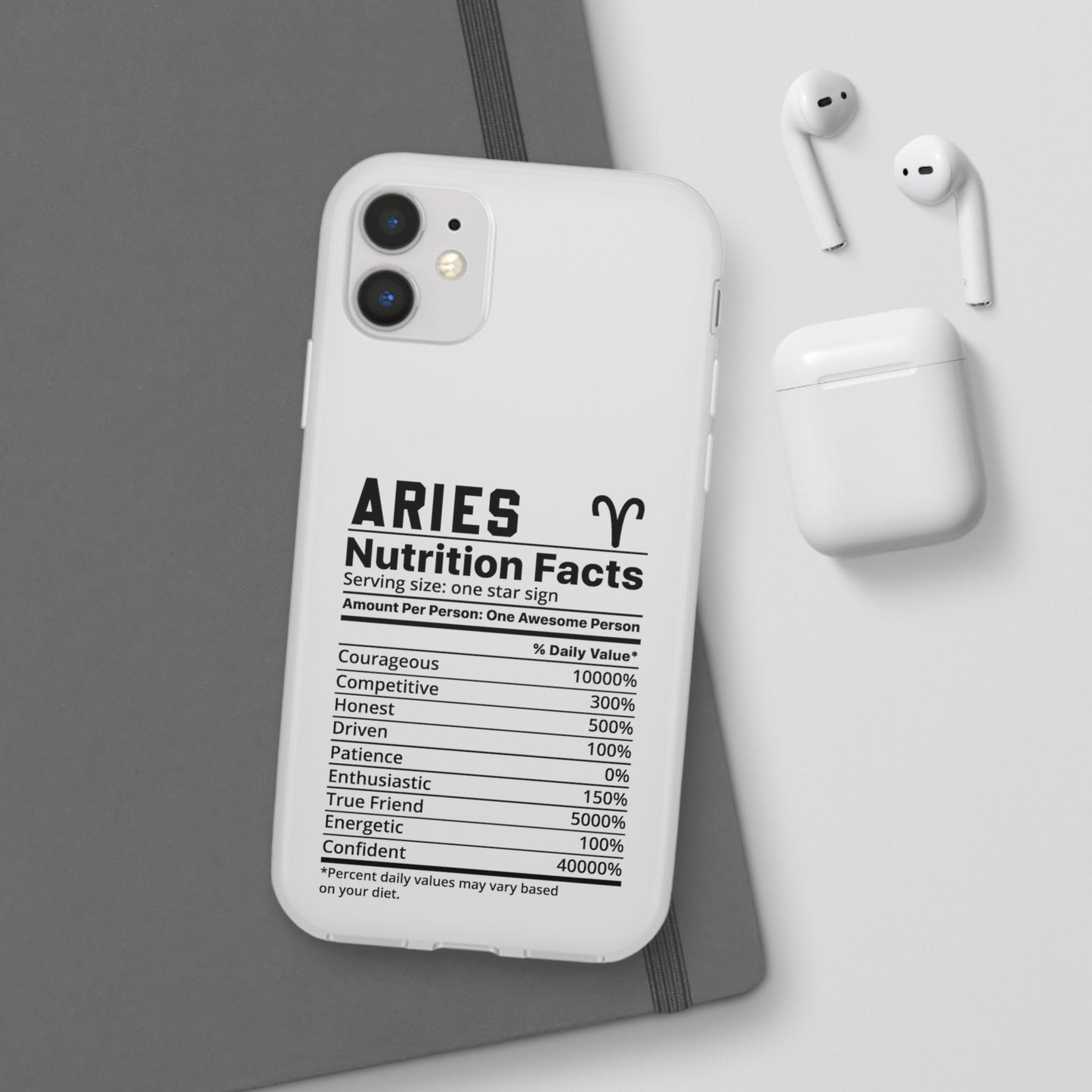 Aries Nutrition Flexi Cases iPhone/Samsung with Gift Wrapping Option