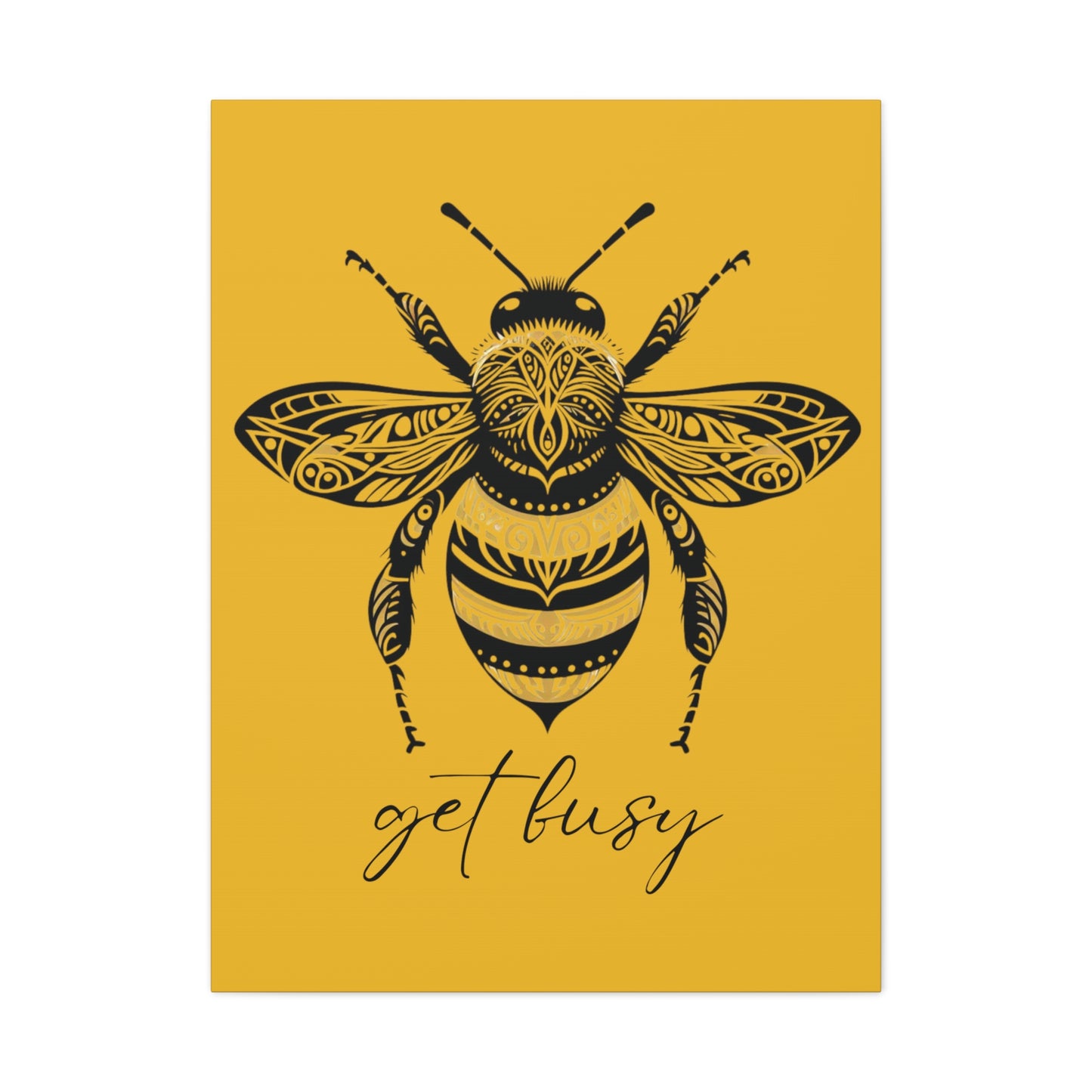 Get Busy Bee Classic Canvas - Yellow