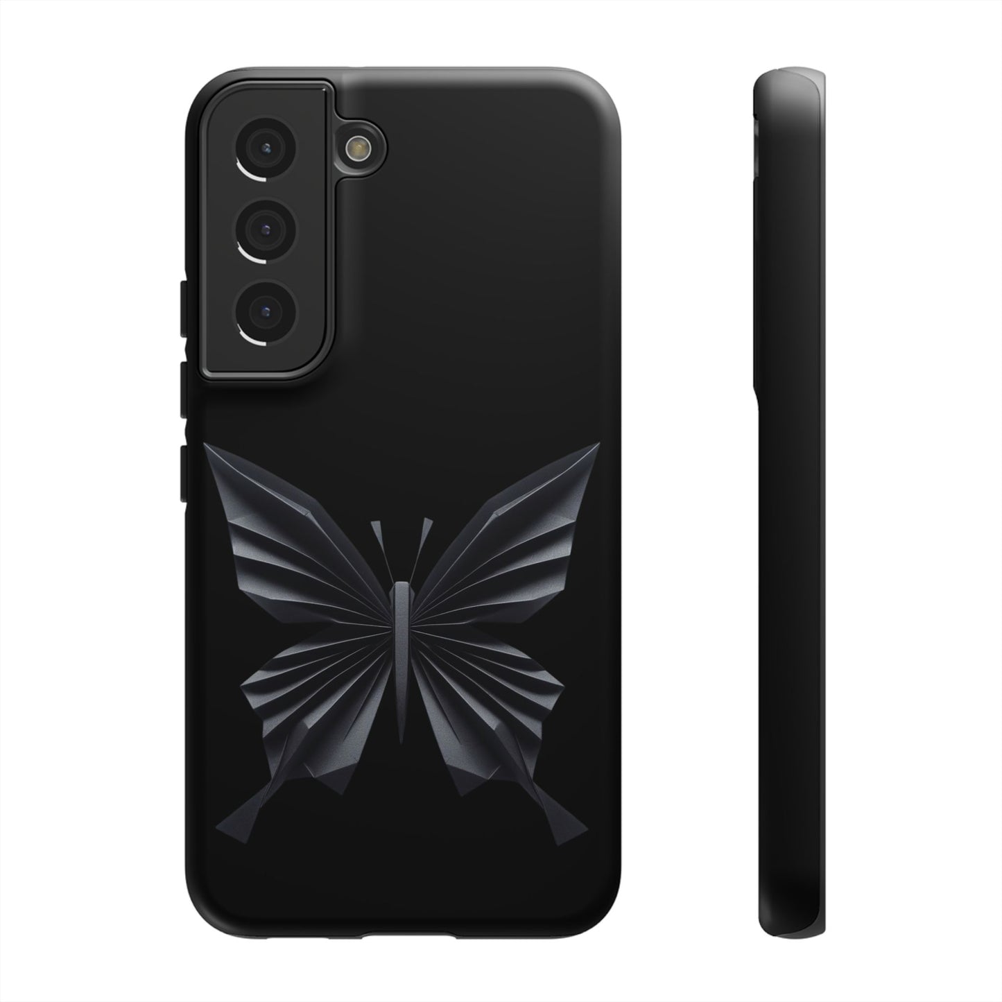 Origami Black Butterfly Tough Cases iPhone/Google/Samsung