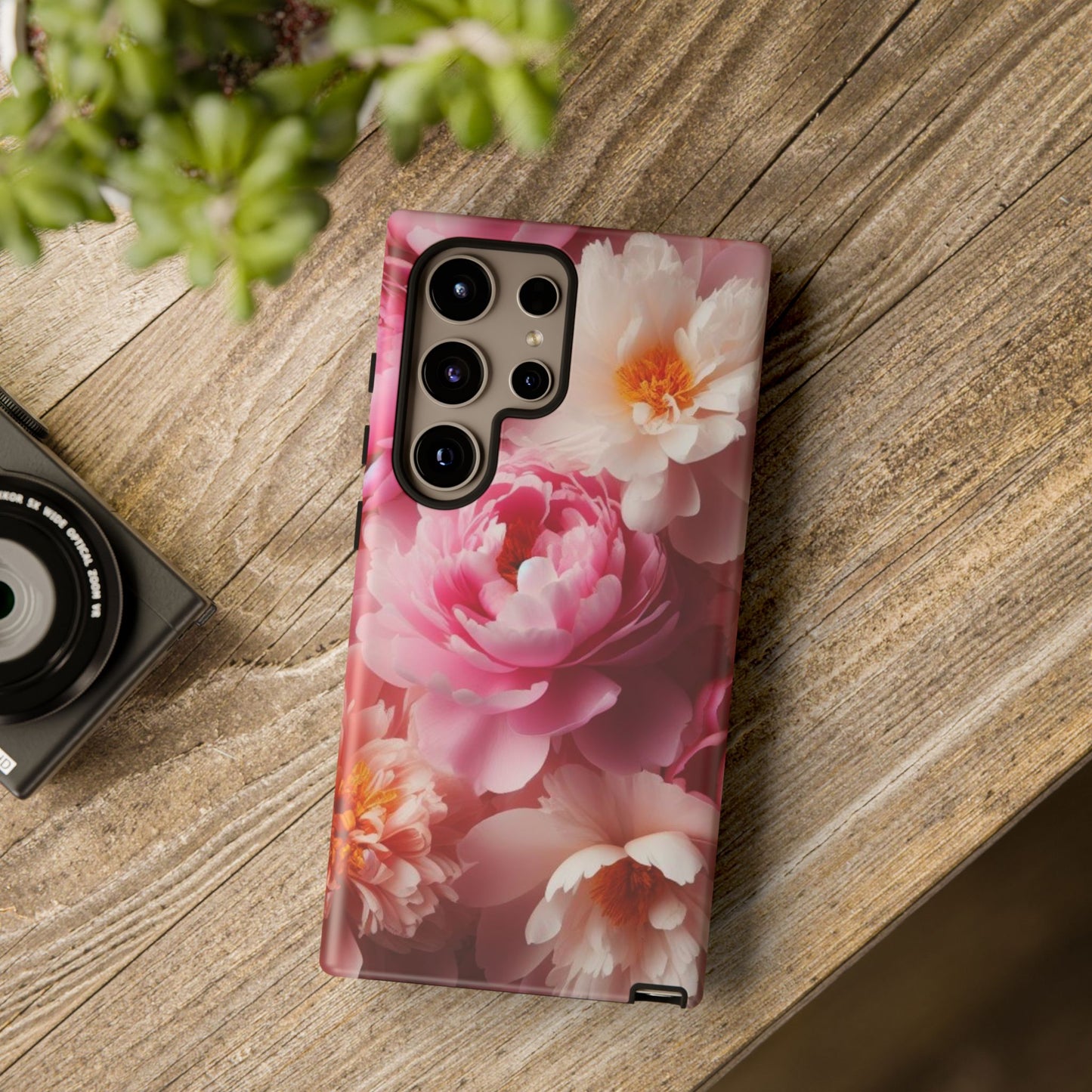 Peonies Tough Cases iPhone/Google/Samsung