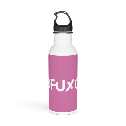 ZROFUXGVN Stylish Stainless Steel Water Bottle - Eco-Friendly, Durable, Perfect for On-the-Go - Pink