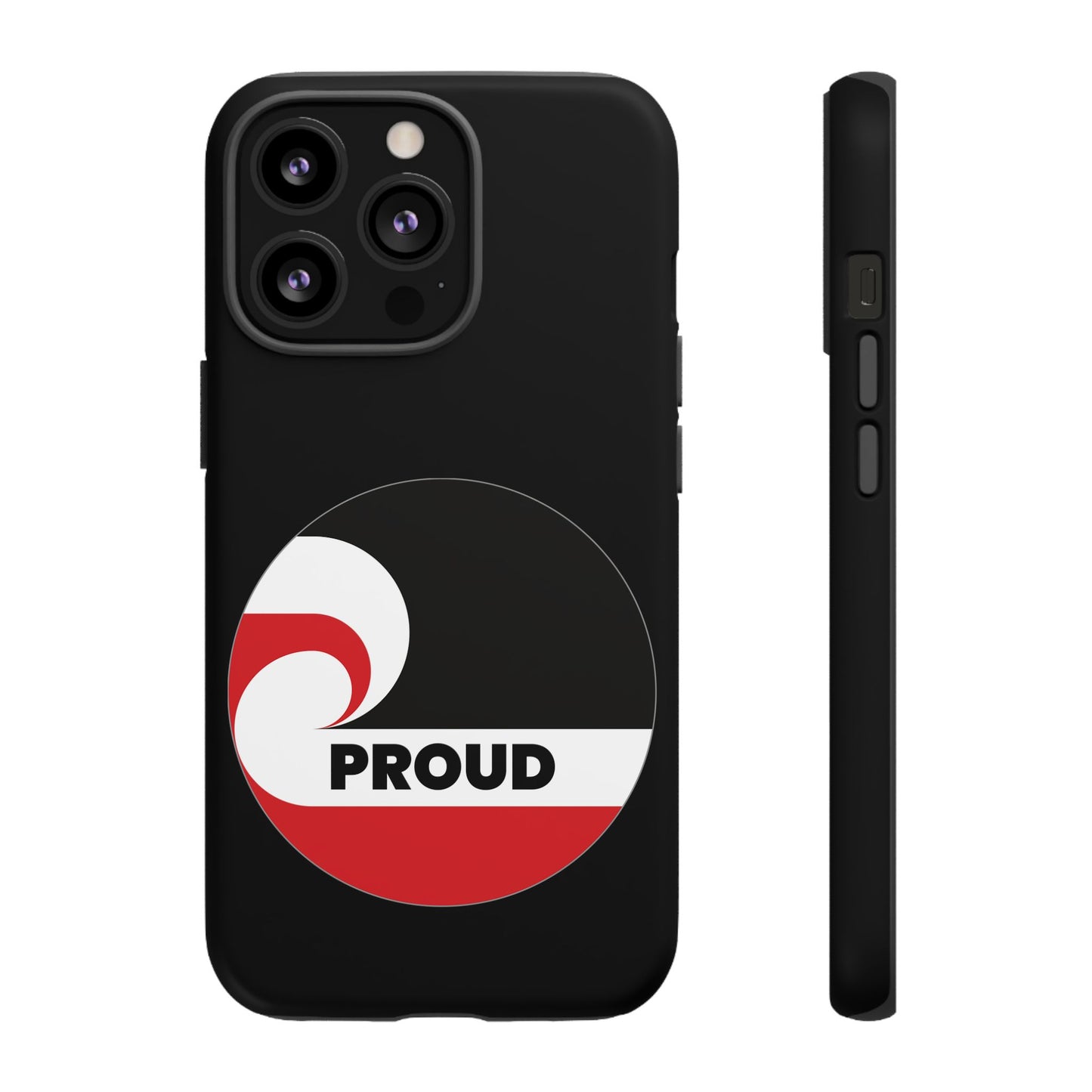 PROUD Tough Cases iPhone/Google Pixel/Samsung Galaxy - black