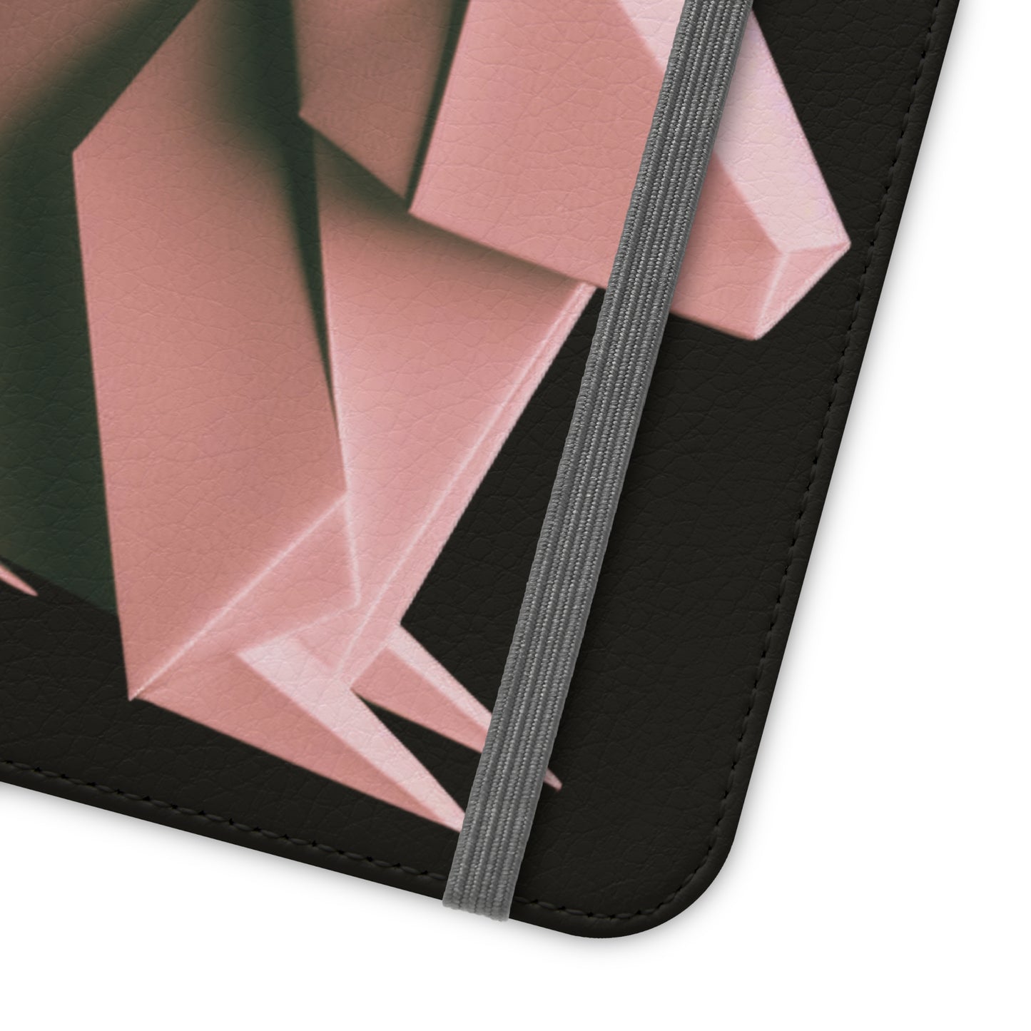 Origami Pink Rabbit Flip Cases iPhone/Samsung