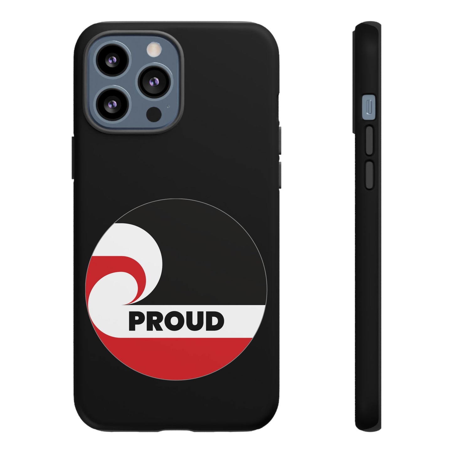 PROUD Tough Cases iPhone/Google Pixel/Samsung Galaxy - black