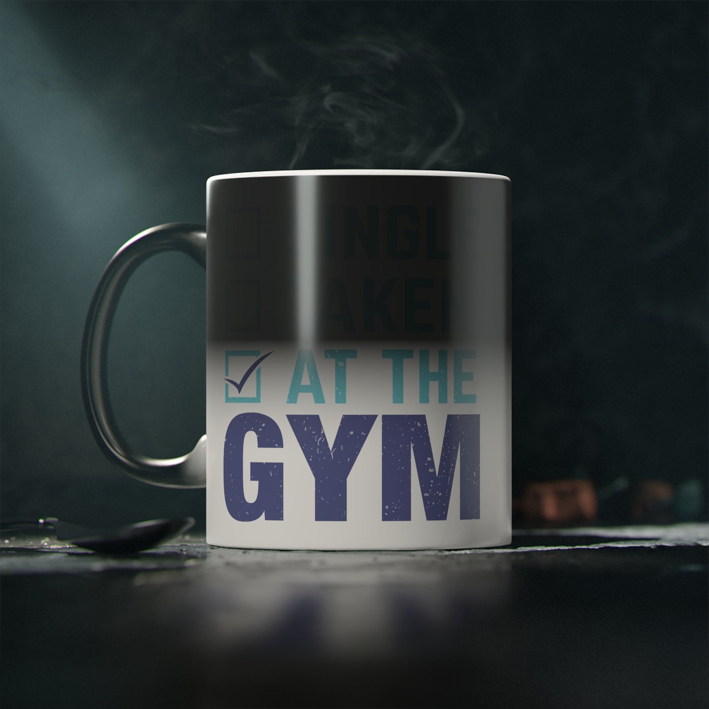 Gym Magic Mug - Color Changing Mug for Fitness Enthusiasts