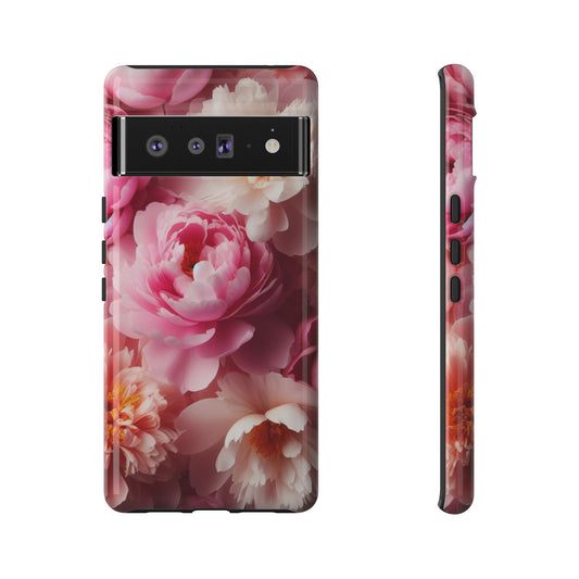 Peonies Tough Cases iPhone/Google/Samsung