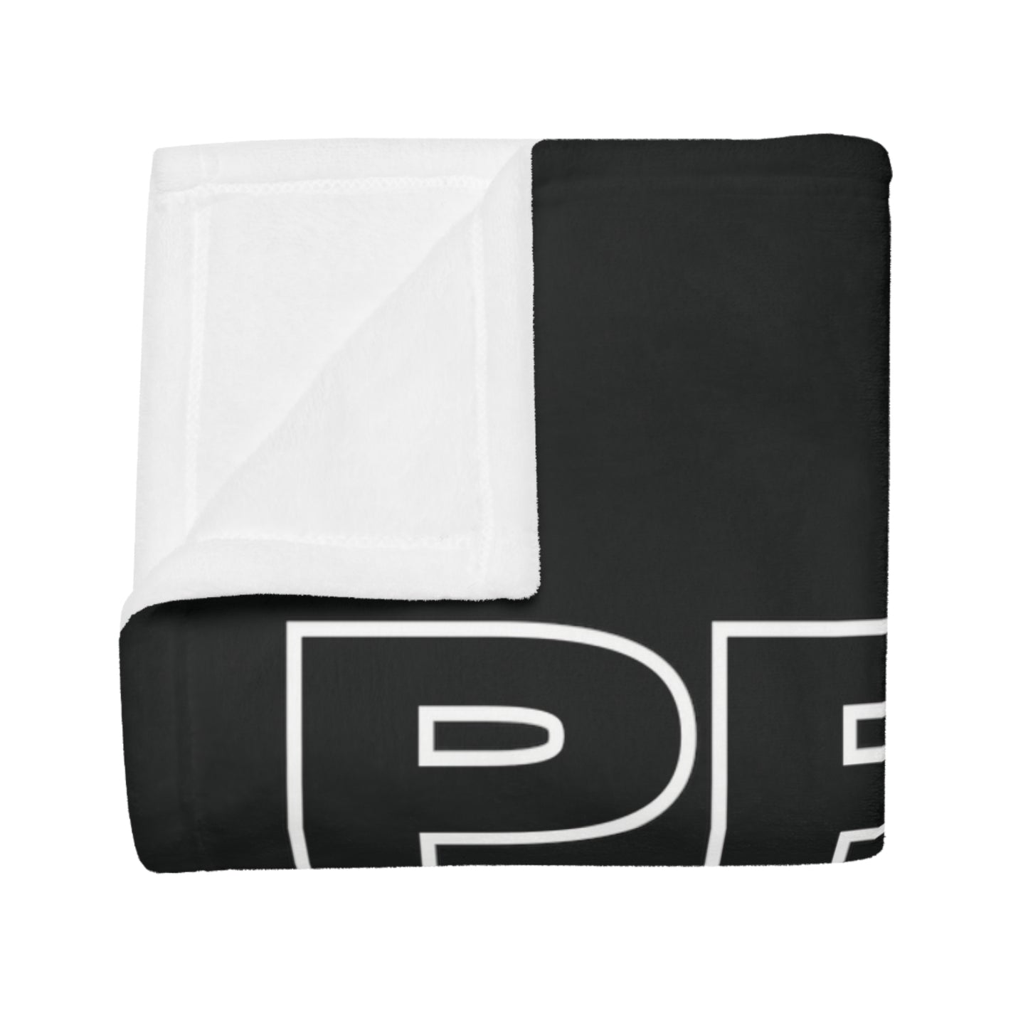 Proud. To. Be. Māori. - Black Plush Fleece Blanket