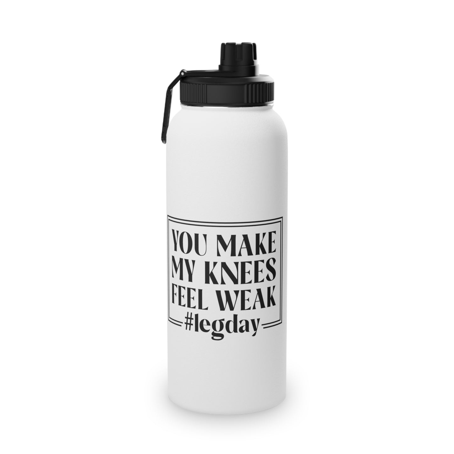 Leg Day Stainless Steel Sports Water Bottle - 3 sizes