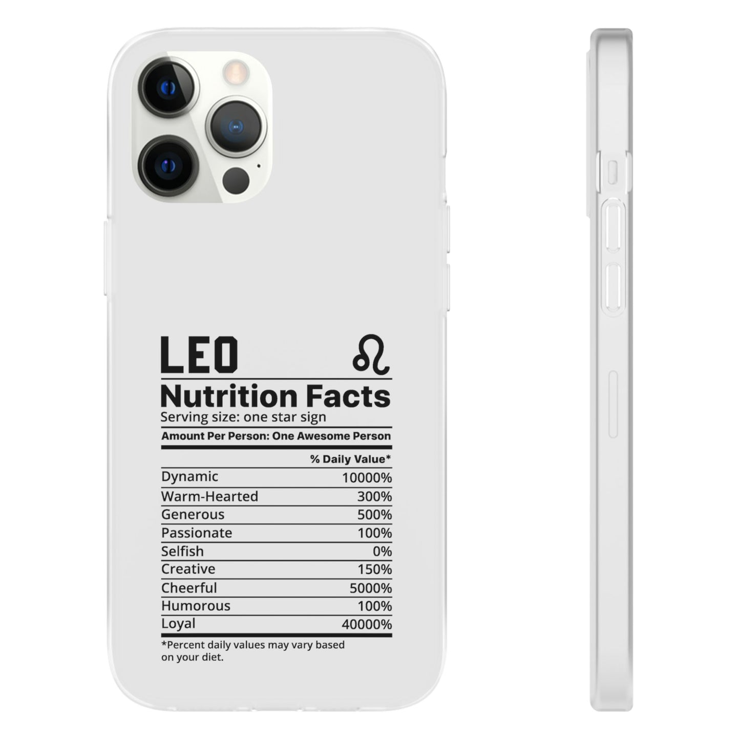 Leo Nutrition Flexi Cases iPhone/Samsung with Gift Wrapping Option