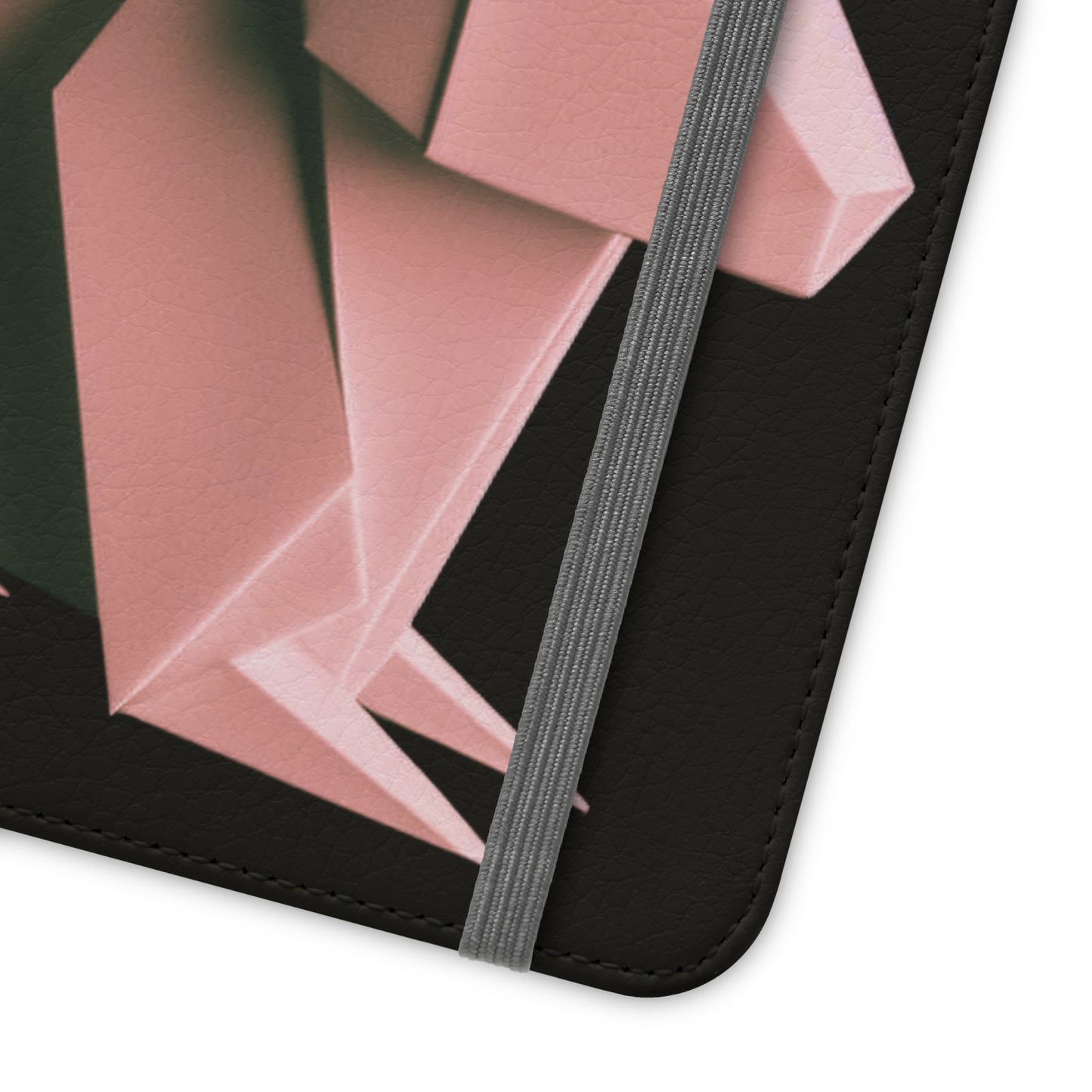 Origami Pink Rabbit Flip Cases iPhone/Samsung