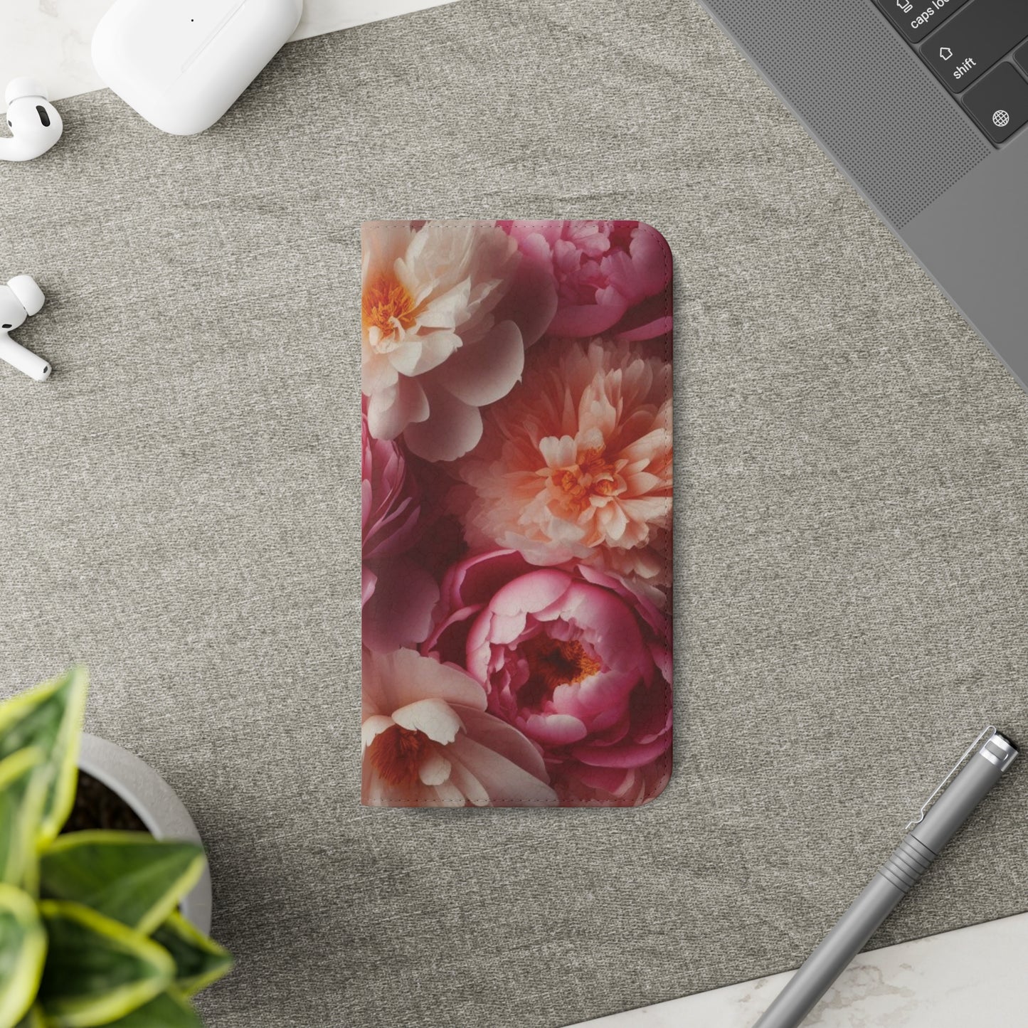 Peonies Flip Cases iPhone/Samsung