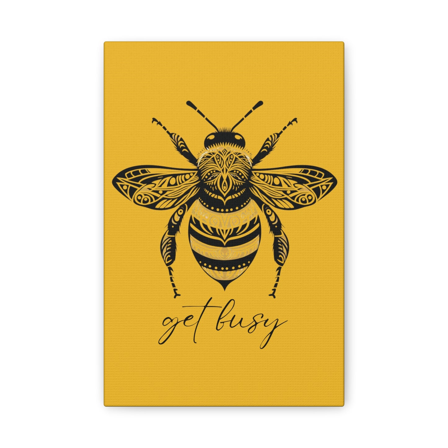 Get Busy Bee Classic Canvas - Yellow