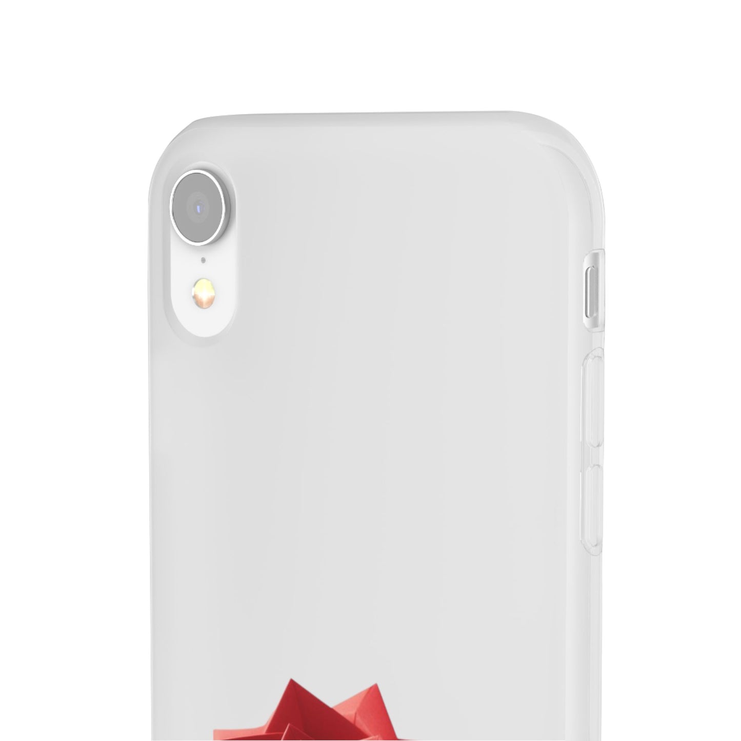 Origami Red Rose Flexi Cases