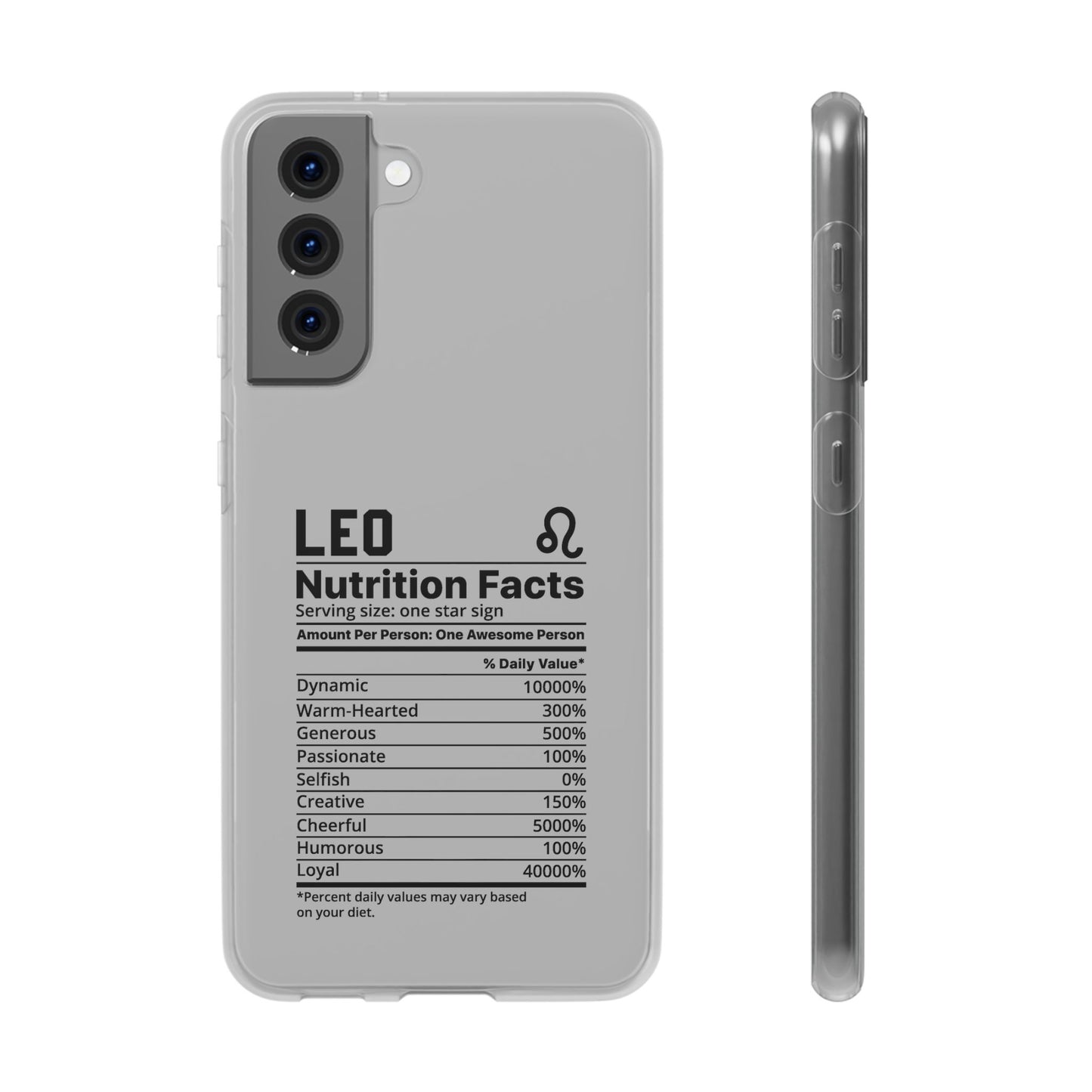 Leo Nutrition Flexi Cases iPhone/Samsung with Gift Wrapping Option