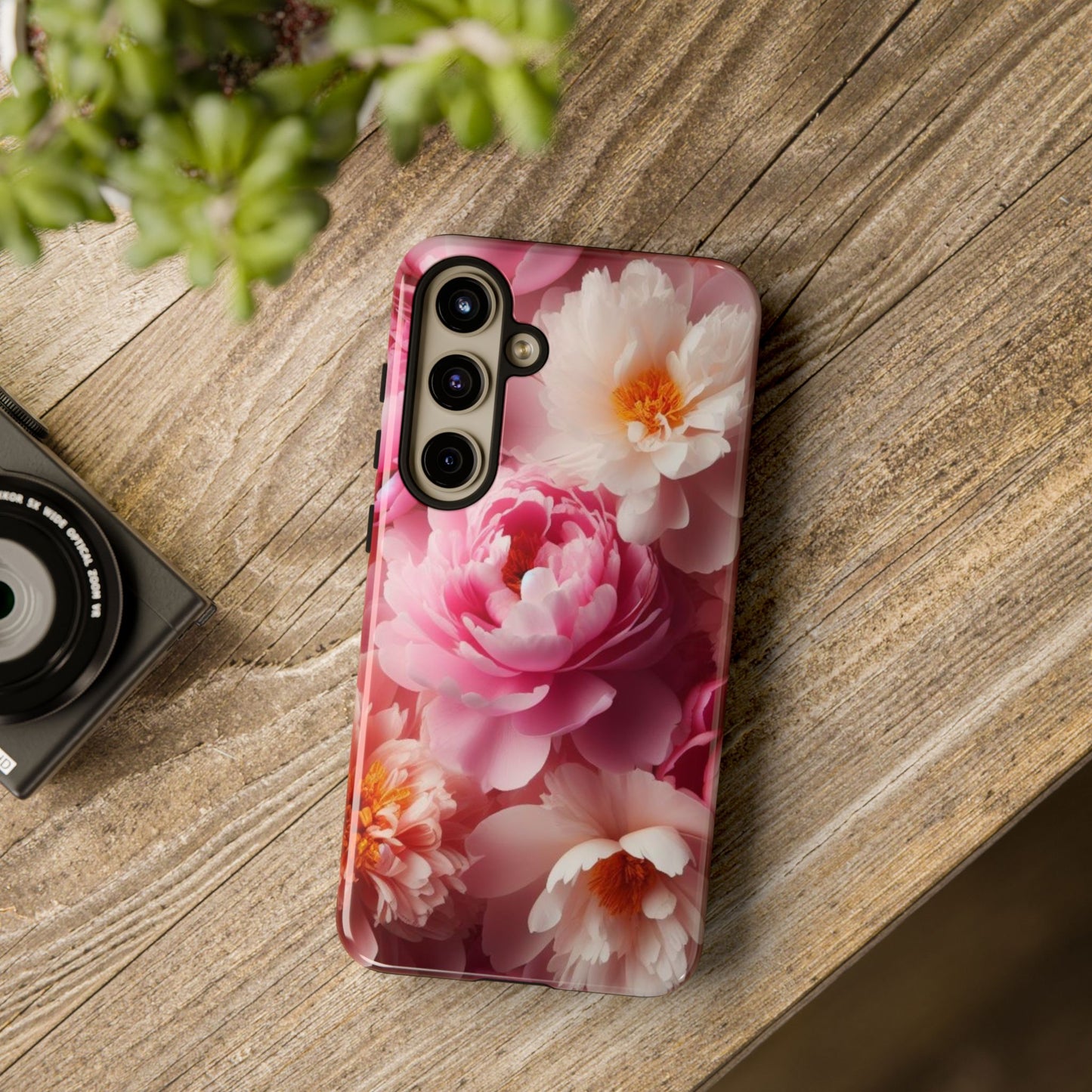 Peonies Tough Cases iPhone/Google/Samsung