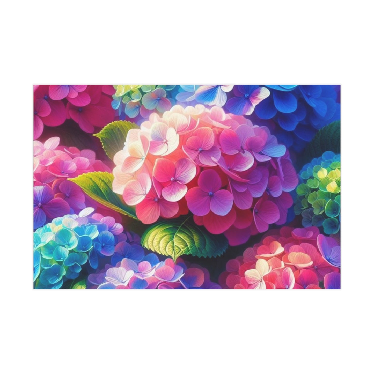 Hydrangeas Unframed Prints