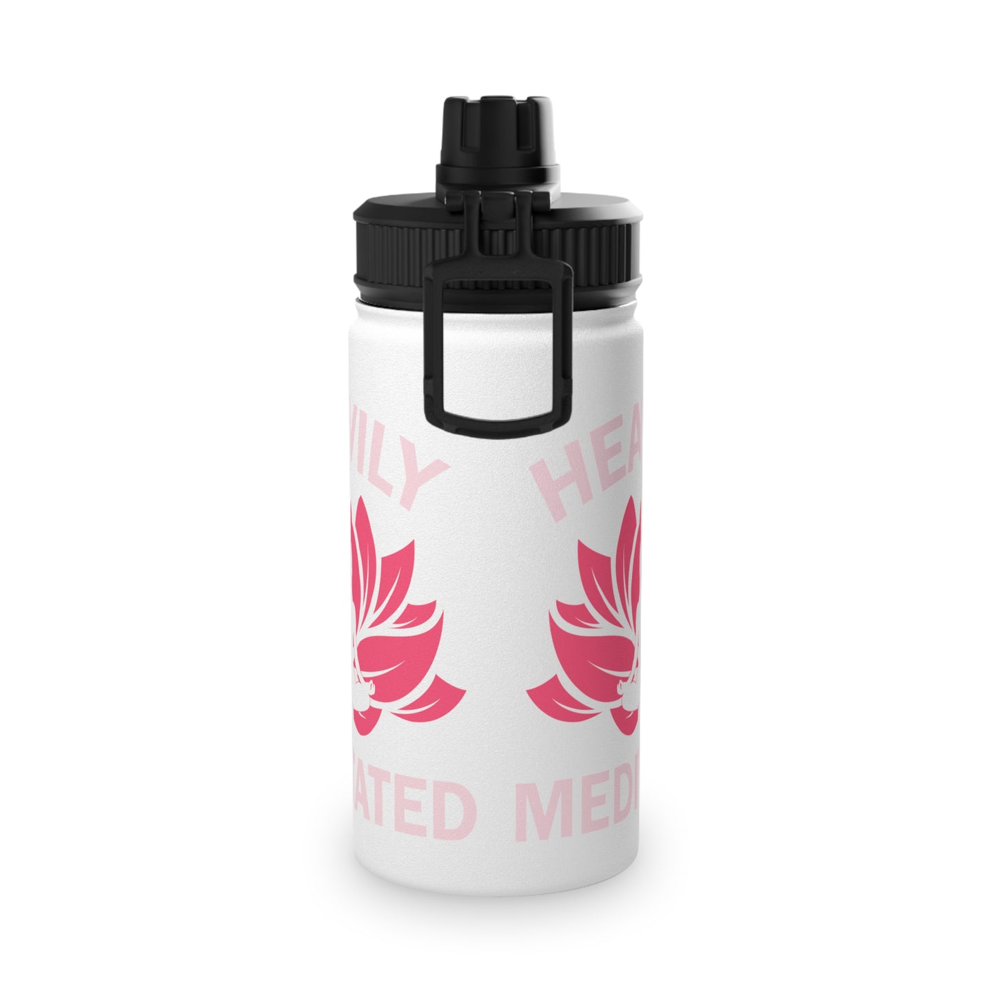 Heavily Meditated Stainless Steel Water Bottle - # Sizes