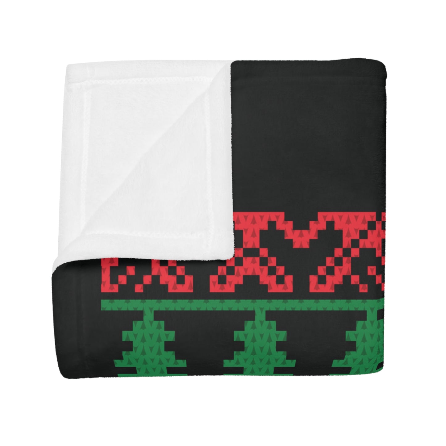 Ugly Christmas Sweater - Filthy Animal Plush Fleece Blanket