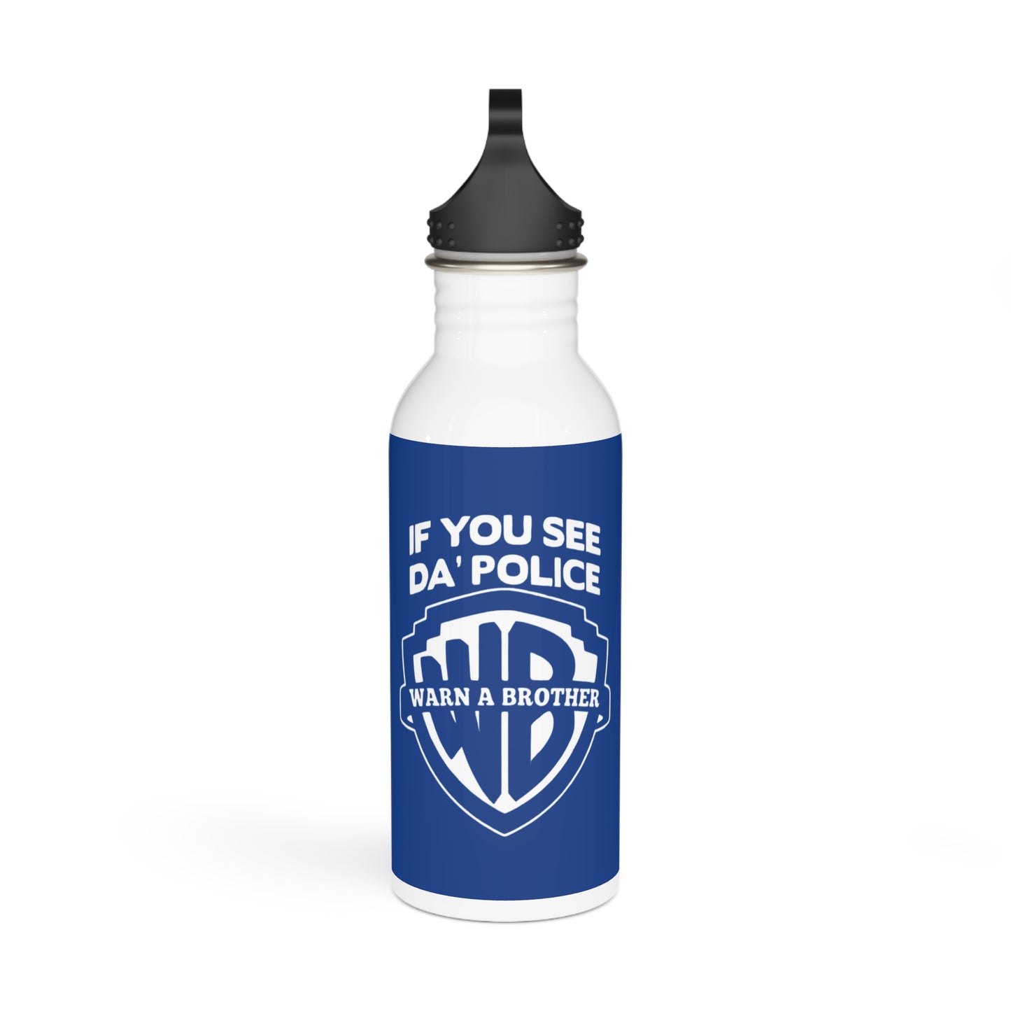 Warn A Brother Stylish Stainless Steel Water Bottle - Eco-Friendly, Durable, Perfect for On-the-Go - Navy