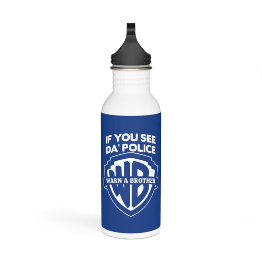 Warn A Brother Stylish Stainless Steel Water Bottle - Eco-Friendly, Durable, Perfect for On-the-Go - Navy