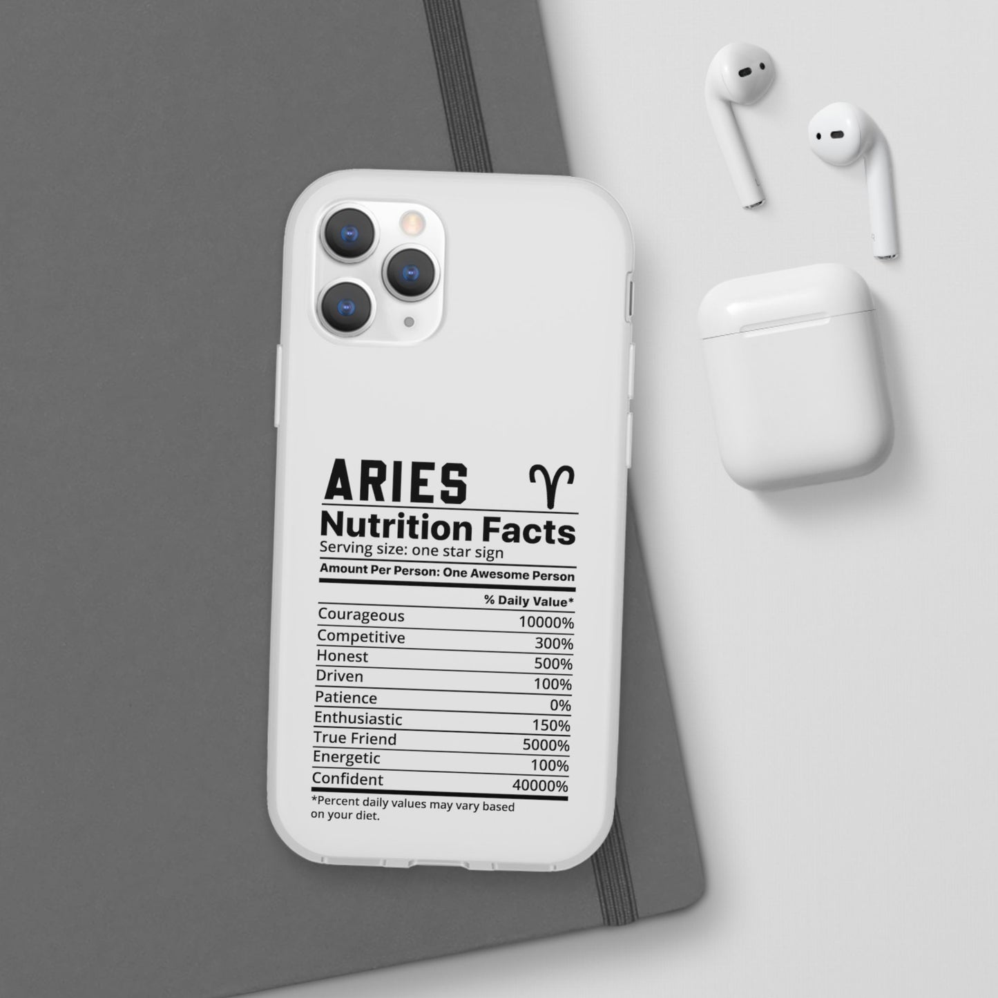 Aries Nutrition Flexi Cases iPhone/Samsung with Gift Wrapping Option