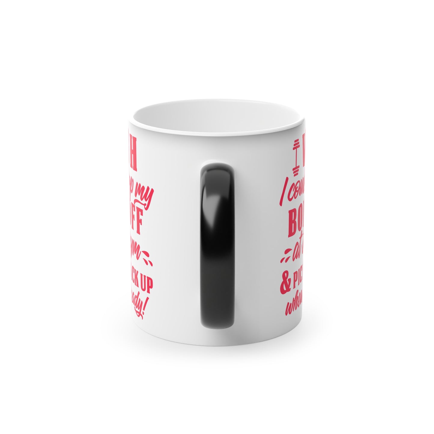 I Wish... Magic Mug - Color Changing Mug for Fitness Enthusiasts