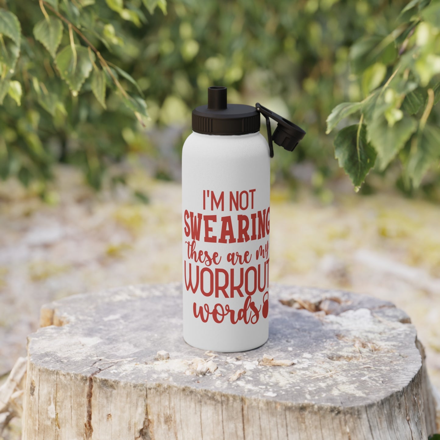 I'm Not Swearing... Stainless Steel Sports Water Bottle - 3 sizes