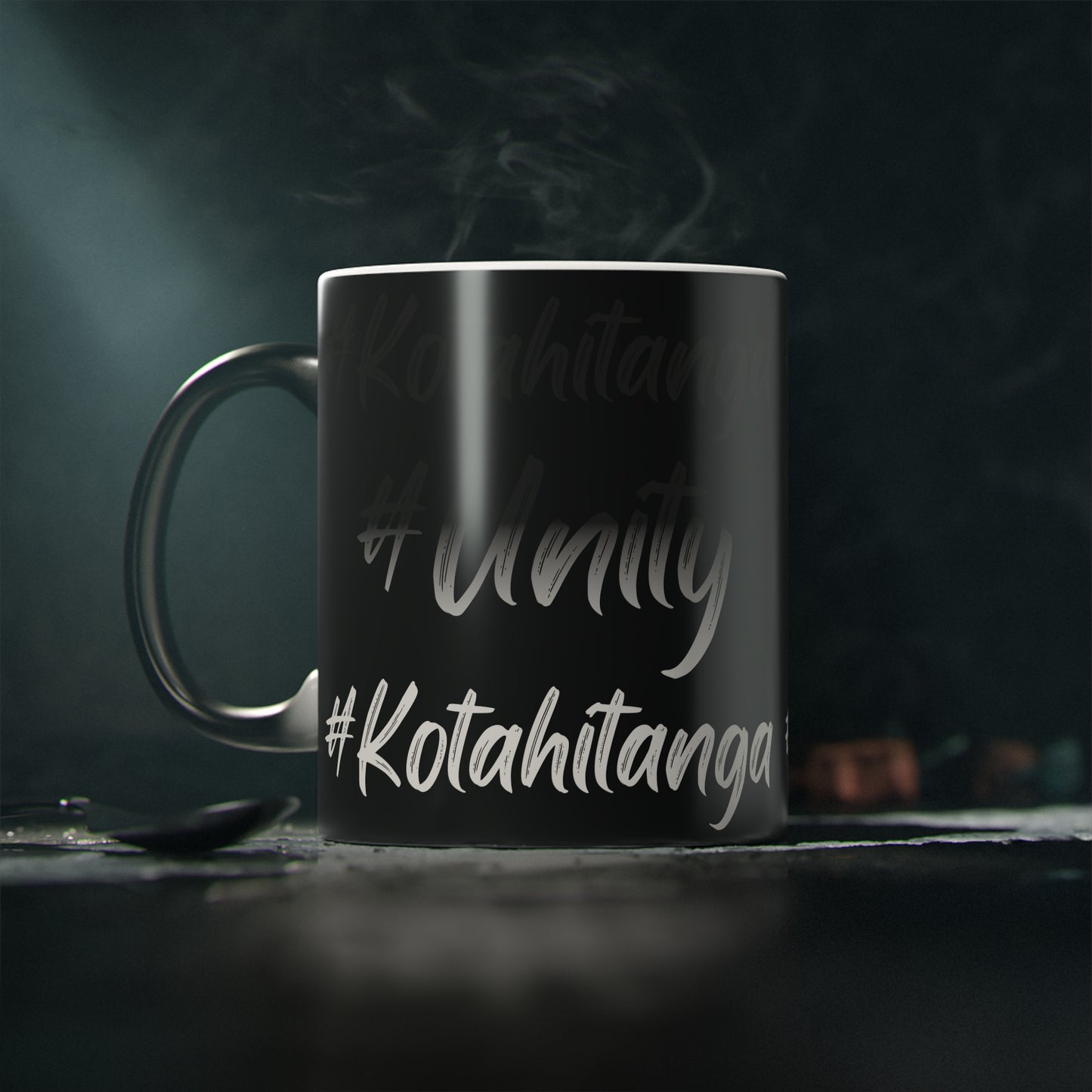 #Kotahitanga #Unity Magic Mug - black