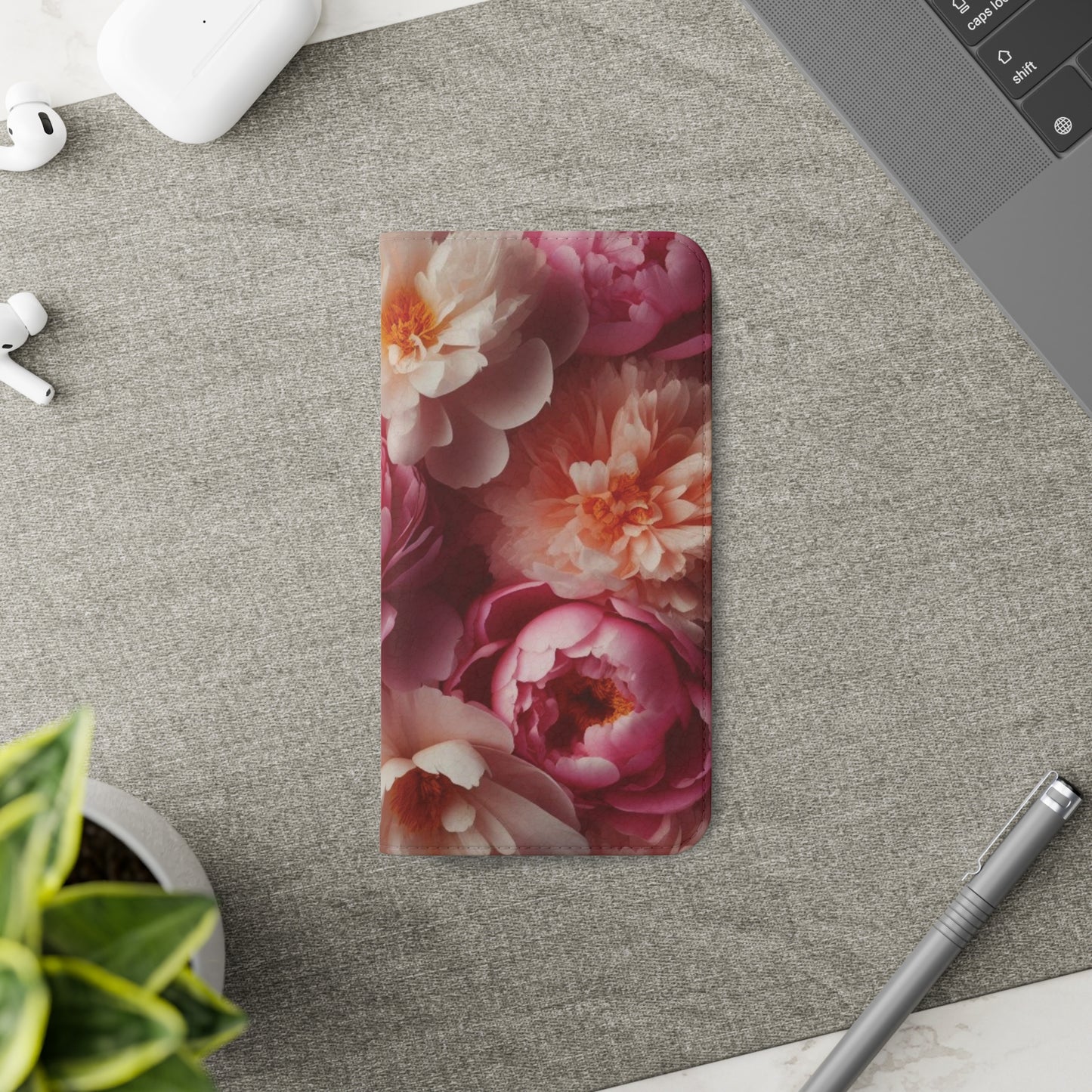 Peonies Flip Cases iPhone/Samsung