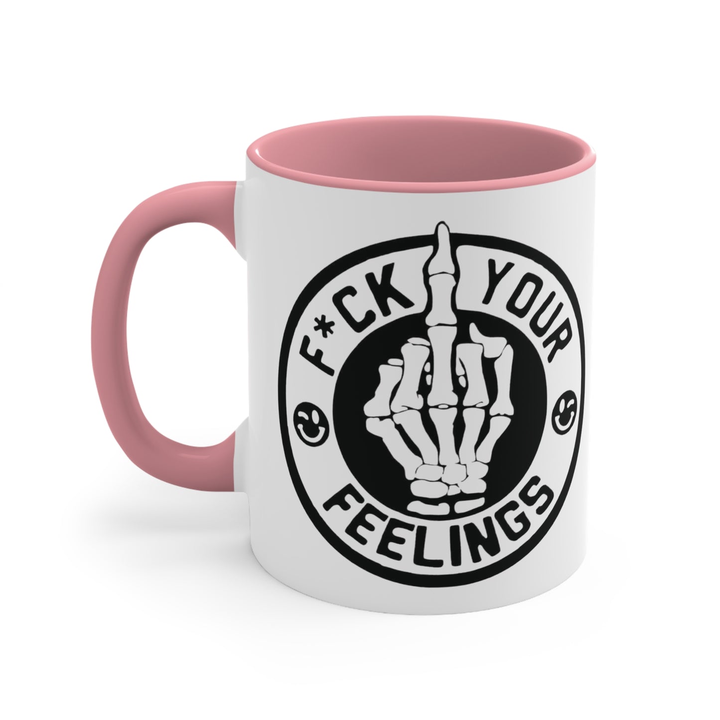 F*ck Your Feelings Colorful Accent Mug 11oz - For Adults Only