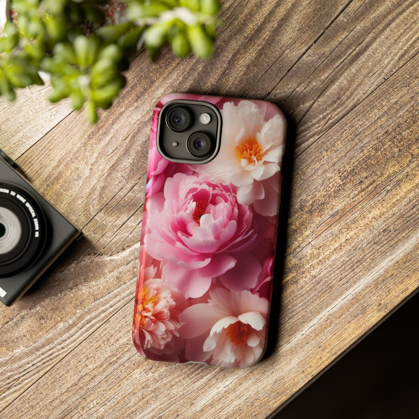 Peonies Tough Cases iPhone/Google/Samsung