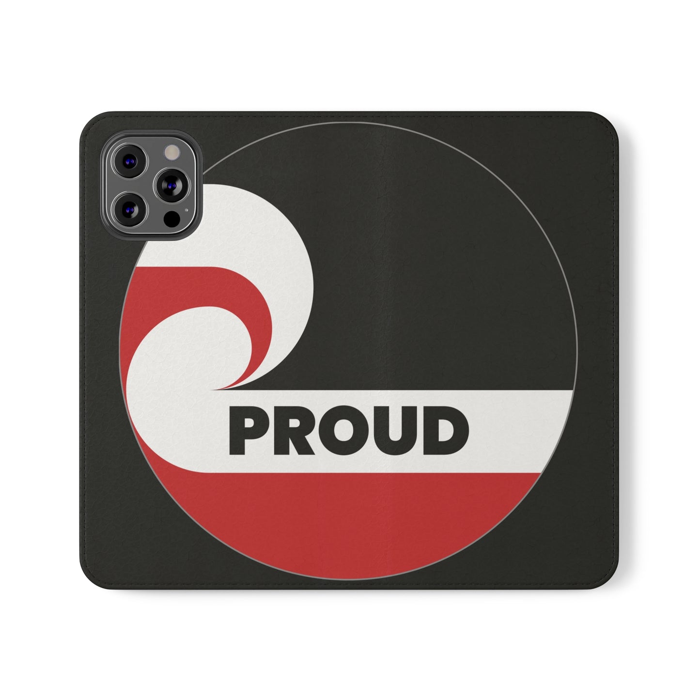 PROUD Flip Cases for iPhone/Samsung - black