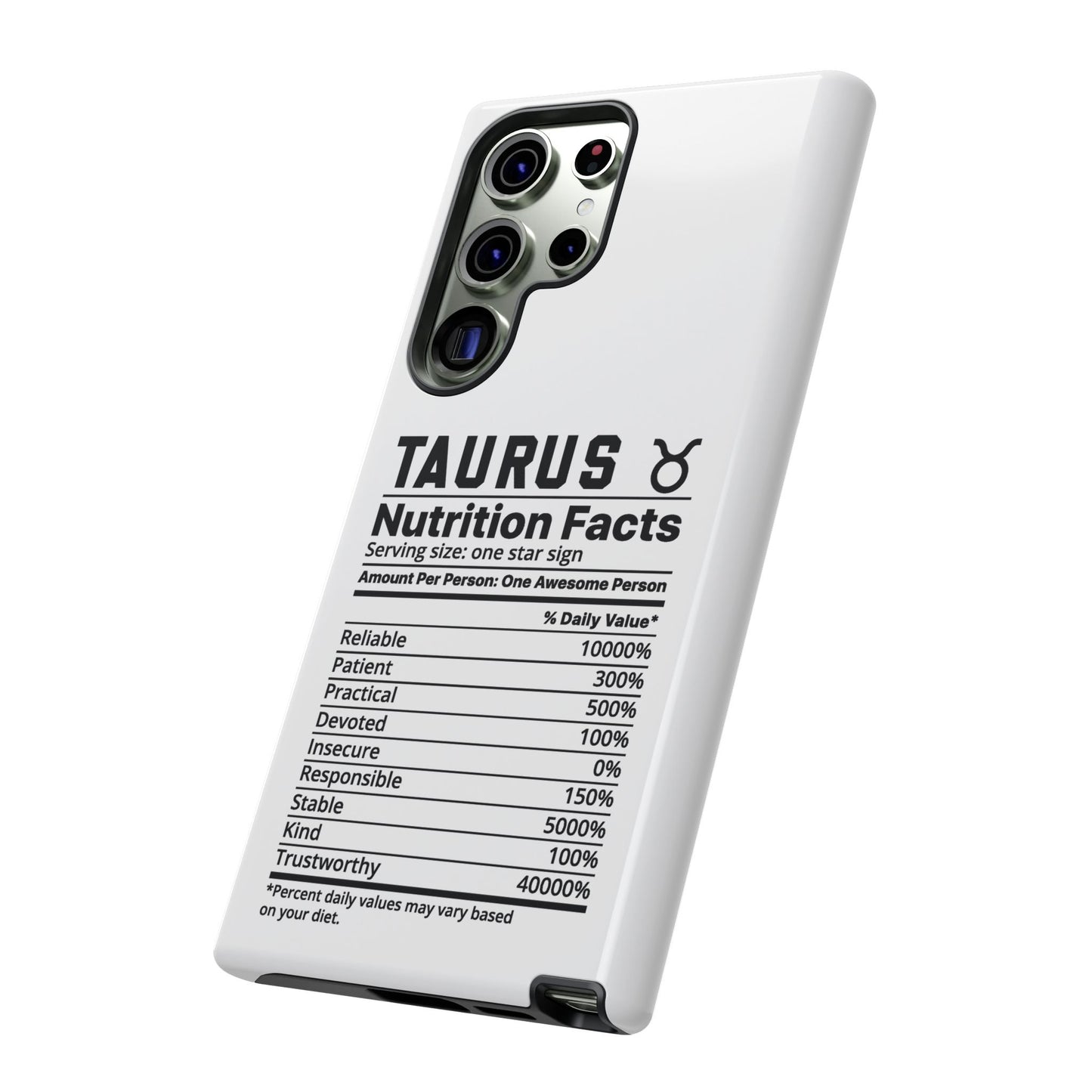 Taurus Nutrition Tough Cases - iPhone/Google/Samsung