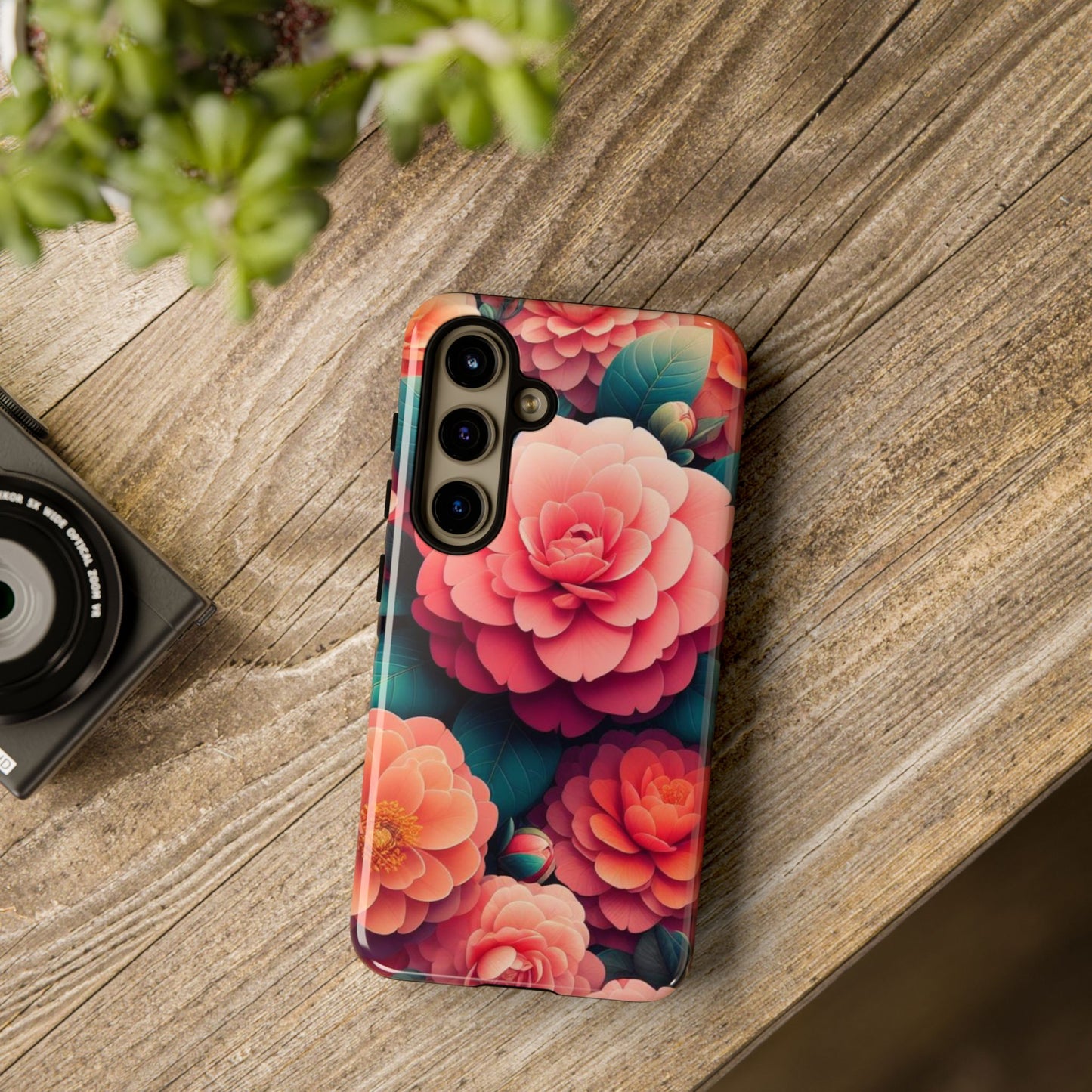 Camelias Tough Cases iPhone/Google/Samsung