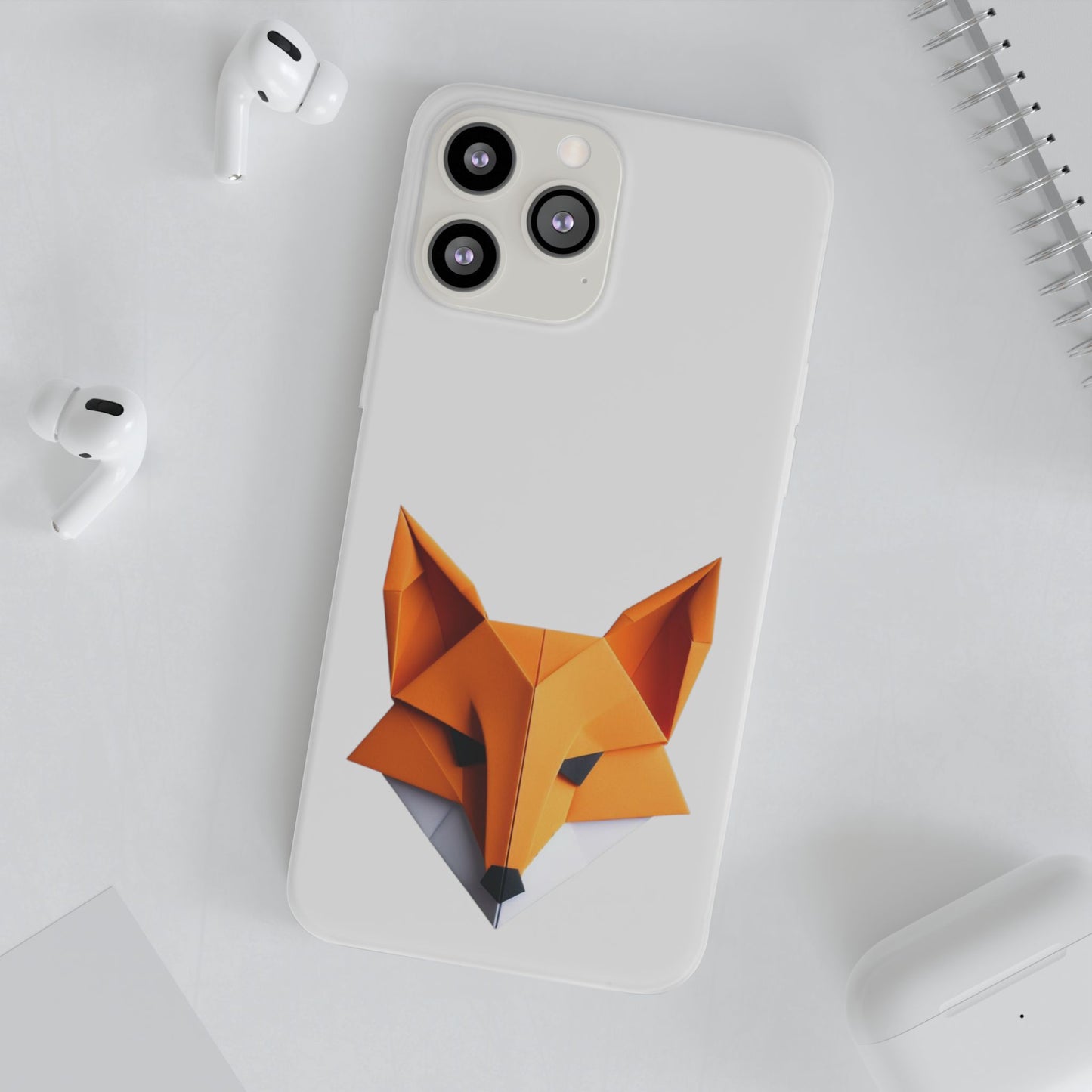 Origami Fox Flexi Cases