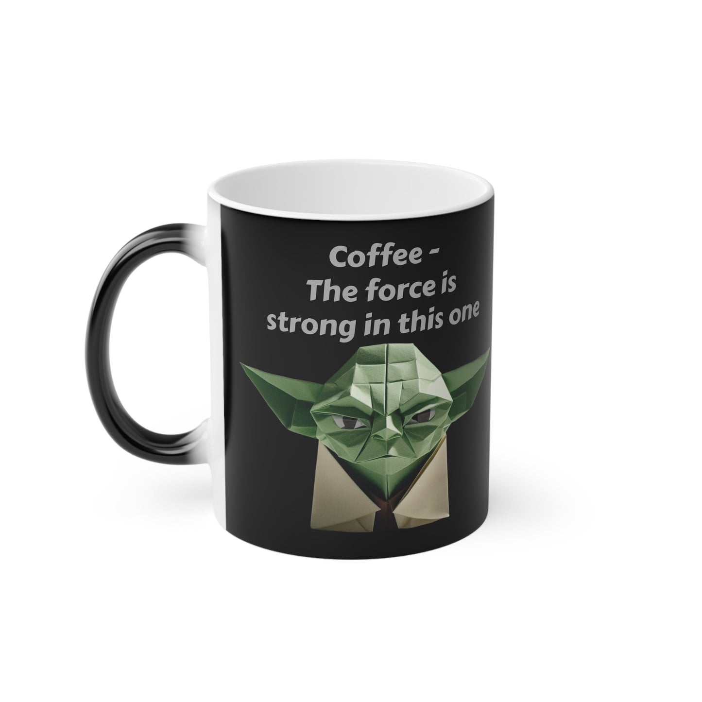 Origami Yoda Magic Mug