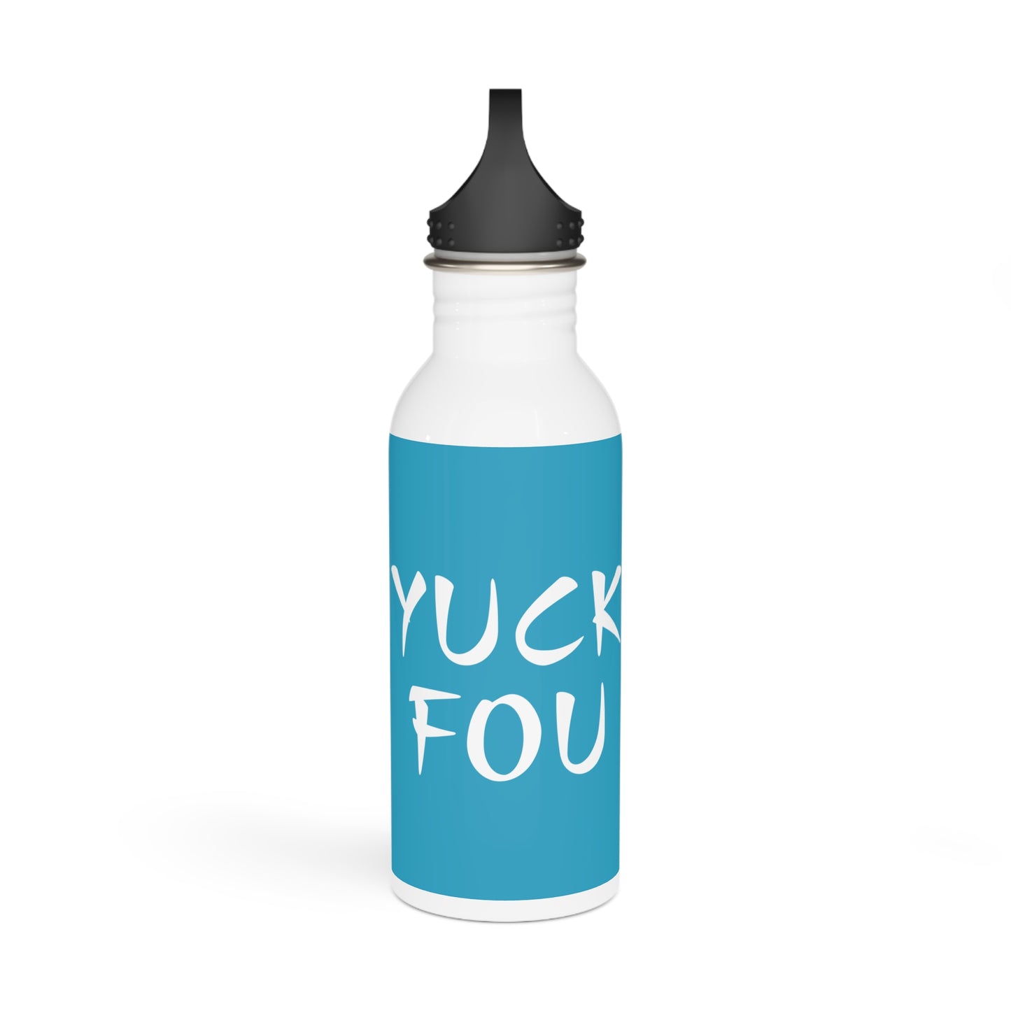 Yuck Fou Stylish Stainless Steel Water Bottle - Eco-Friendly, Durable, Perfect for On-the-Go - Teal