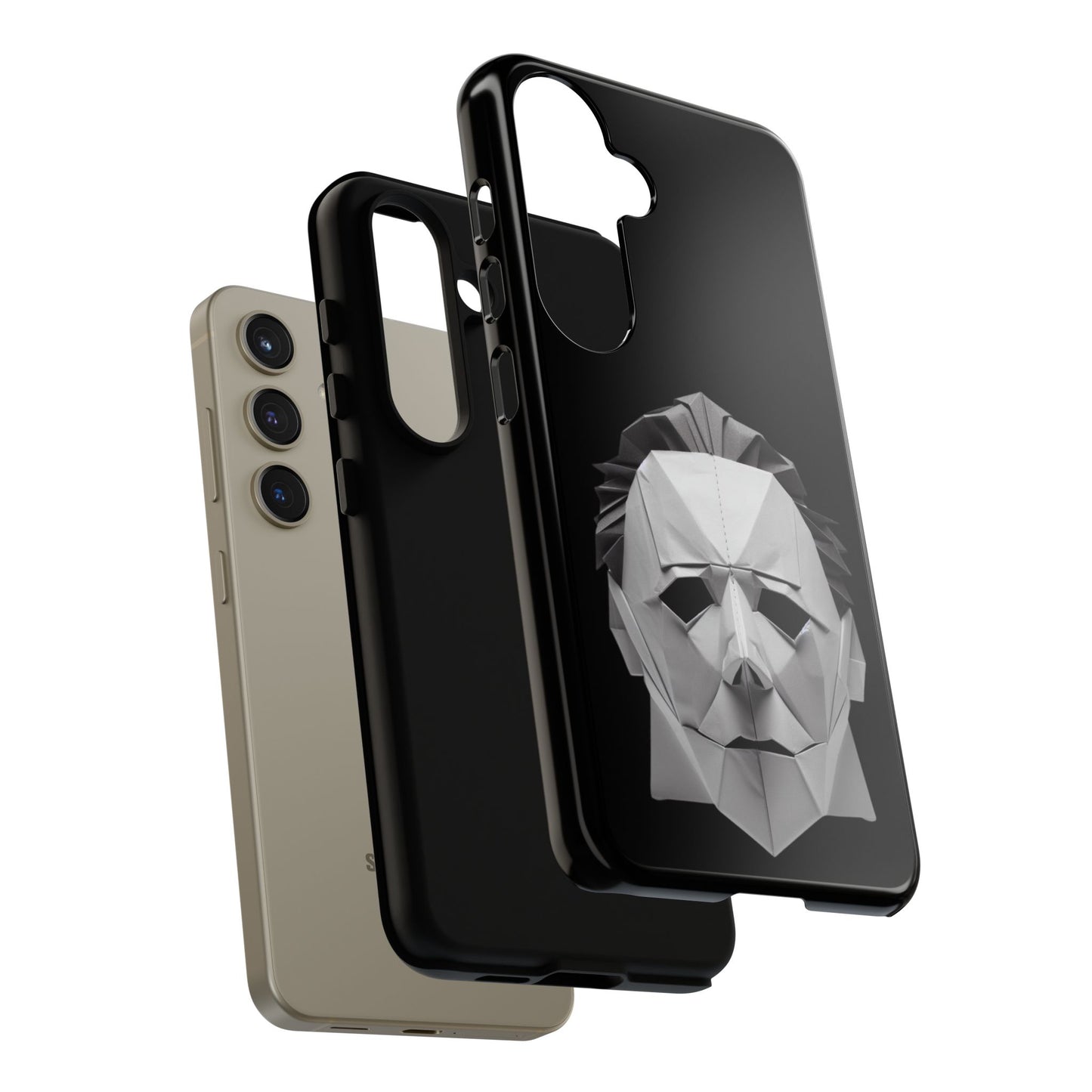 Origami Michael Myers Mask Tough Cases iPhone/Google/Samsung