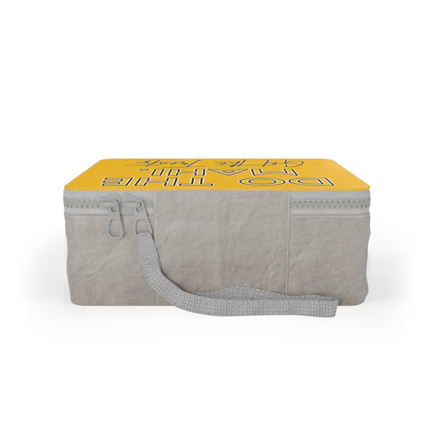 Do The Mahi. Get The Treats. Paper Lunch Bag - yellow