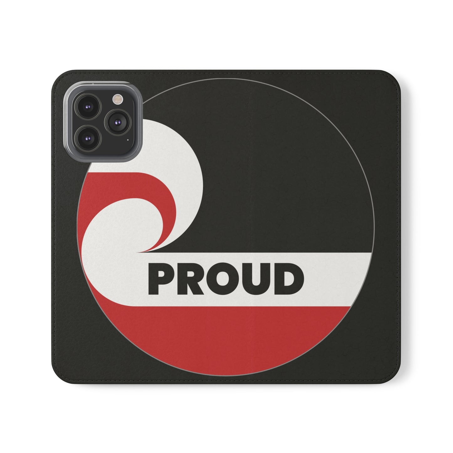 PROUD Flip Cases for iPhone/Samsung - black