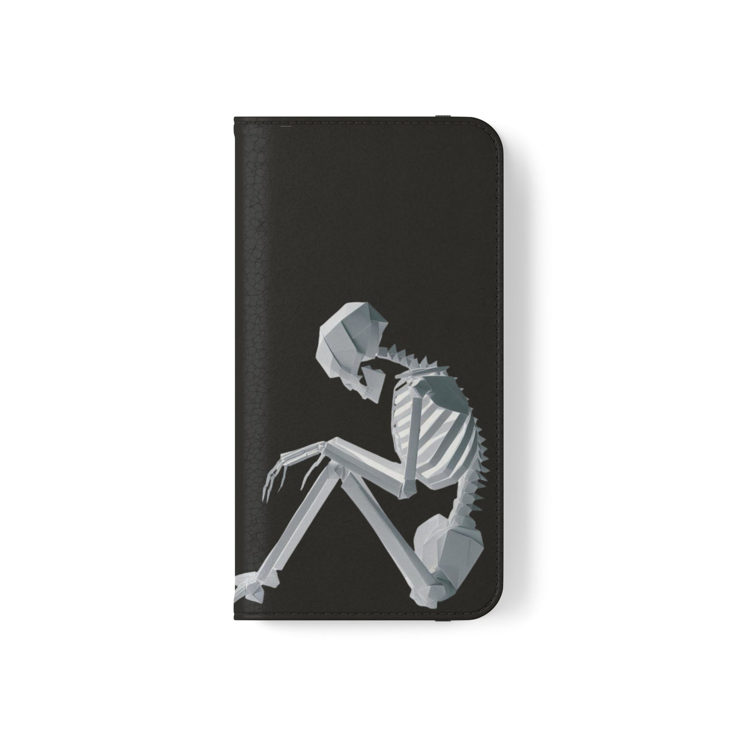 Origami Skelleton Flip Cases iPhone/Samsung