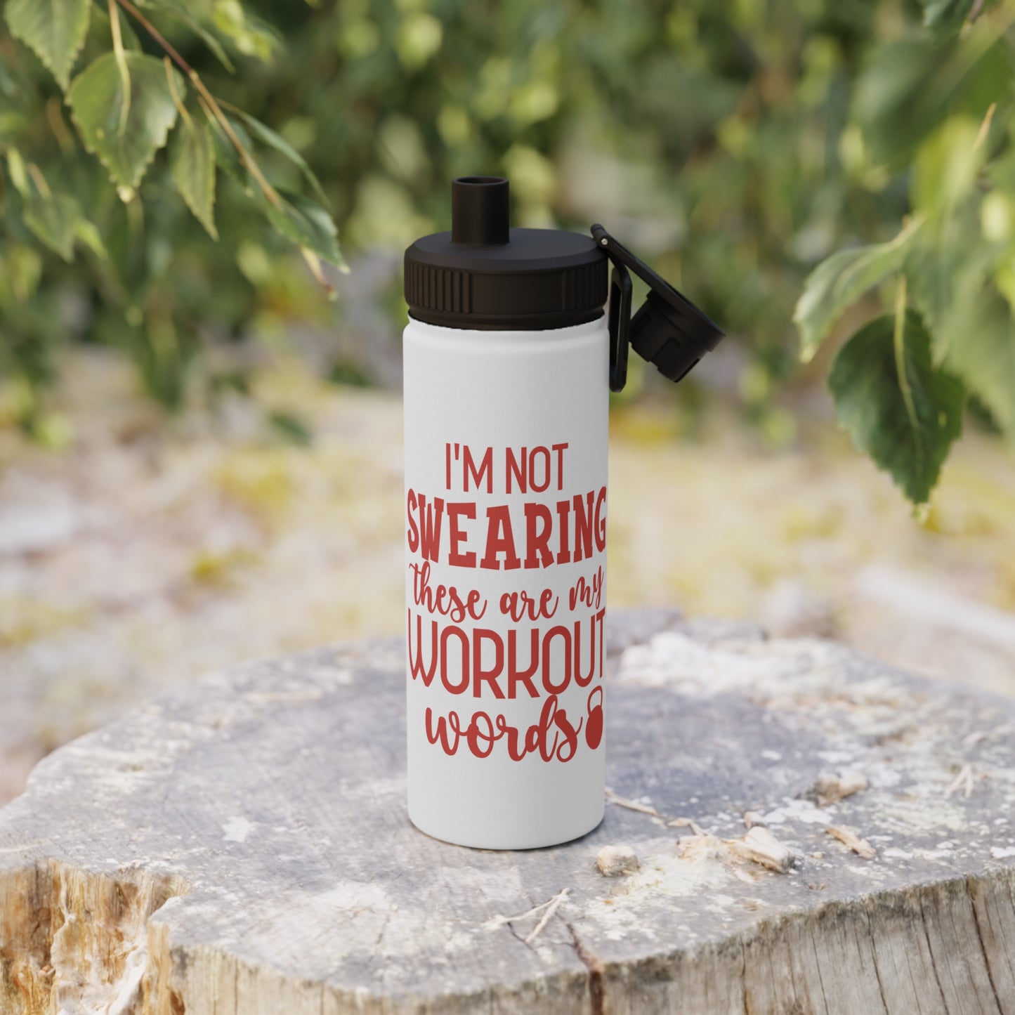 I'm Not Swearing... Stainless Steel Sports Water Bottle - 3 sizes