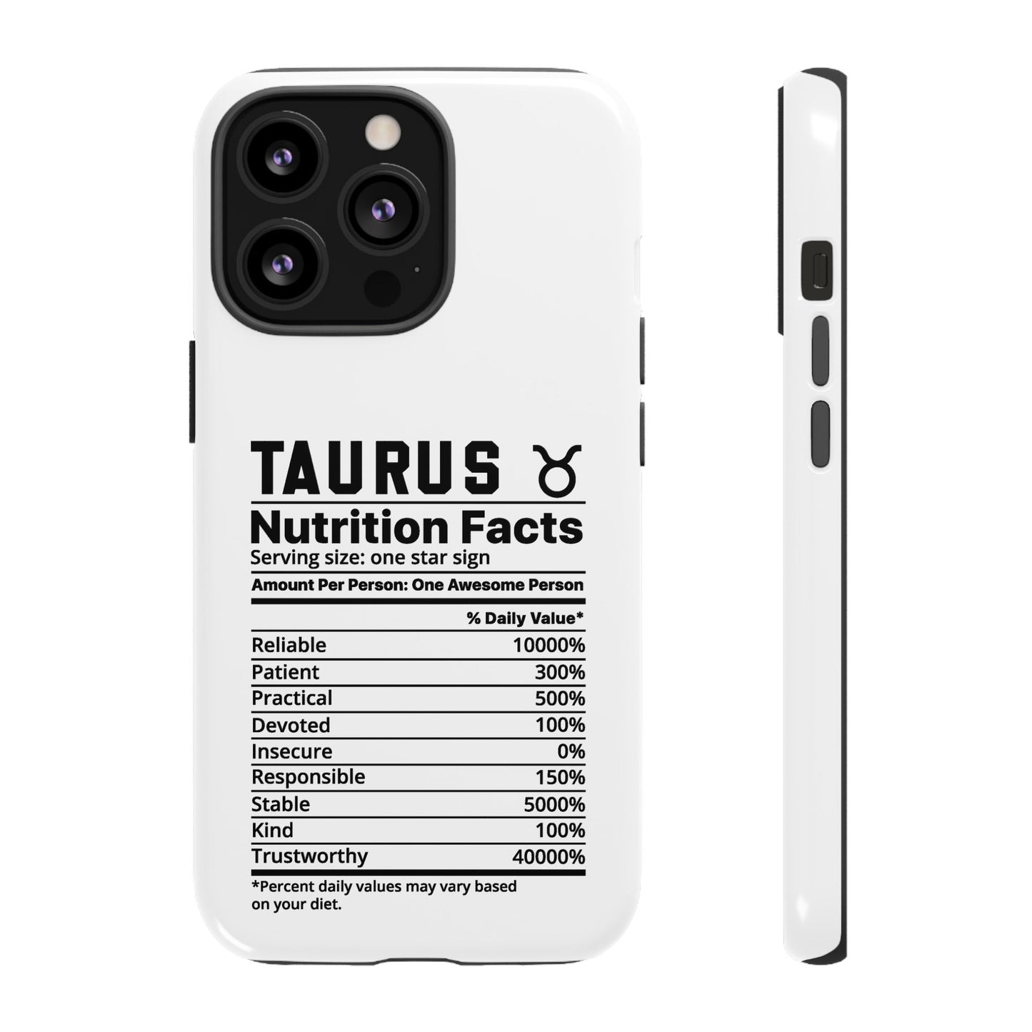 Taurus Nutrition Tough Cases - iPhone/Google/Samsung