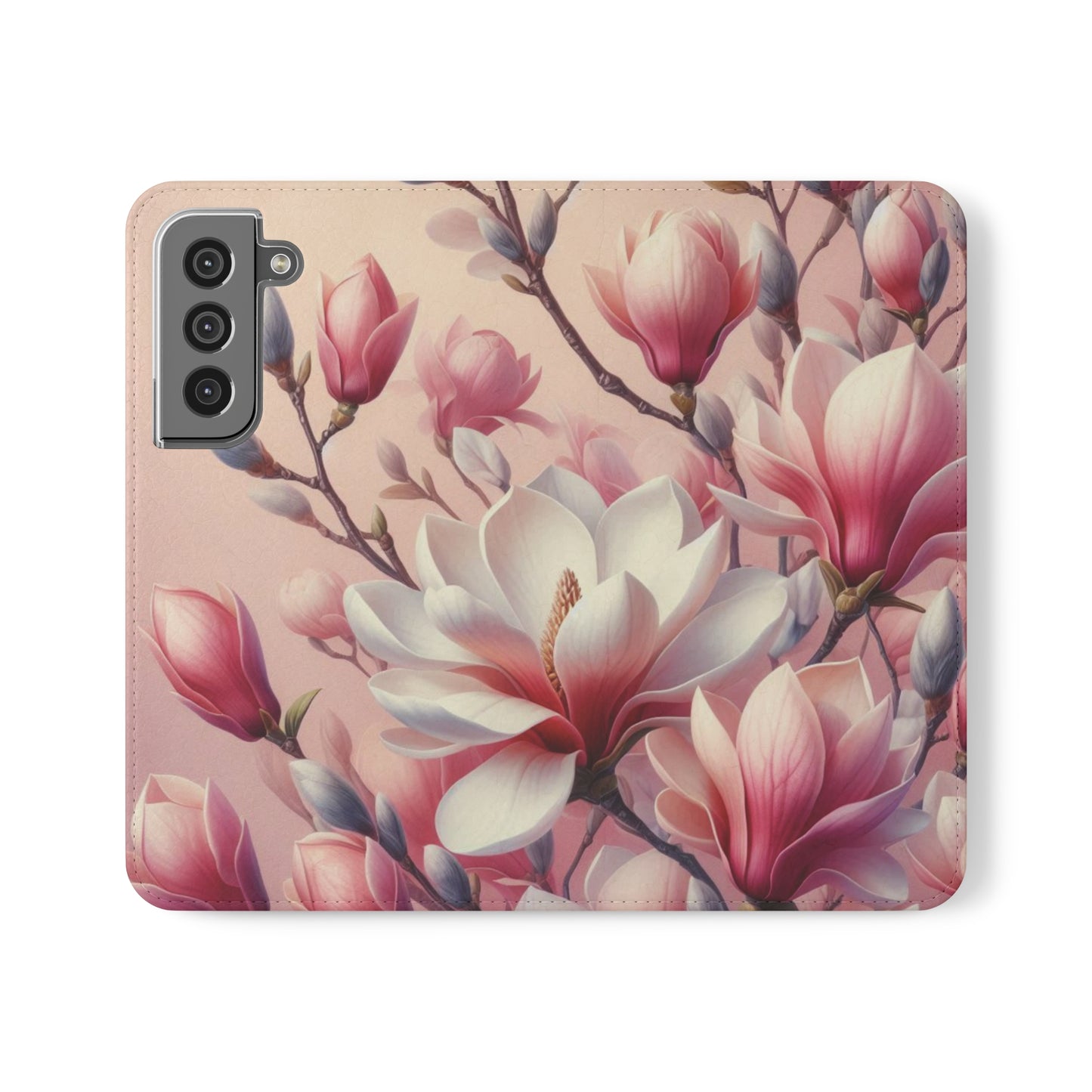 Magnolia Flip Cases iPhone/Samsung